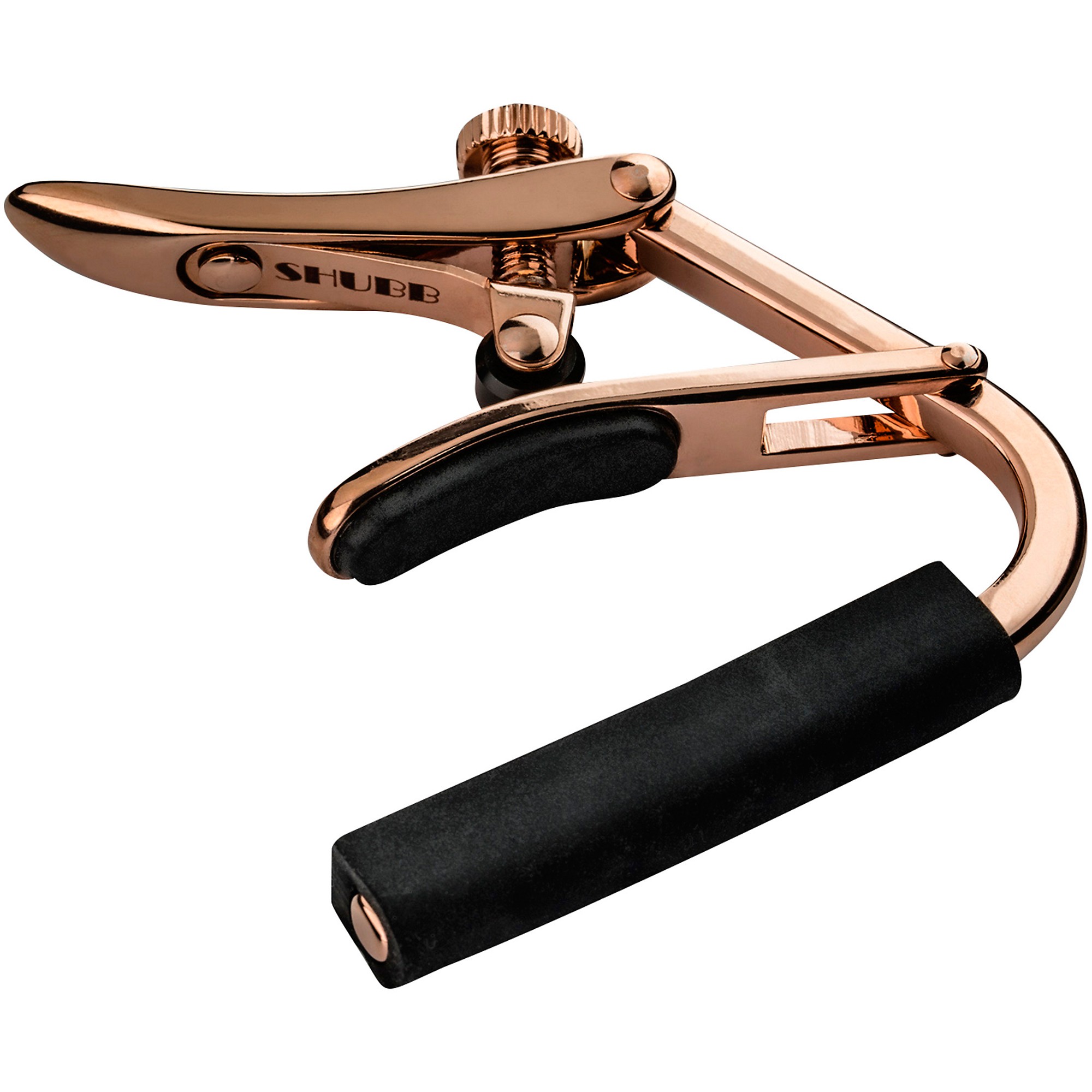Capo Shubb C1g Royale - Per Chitarra Acustica Ed Elettrica - Colore Oro - Nuovo