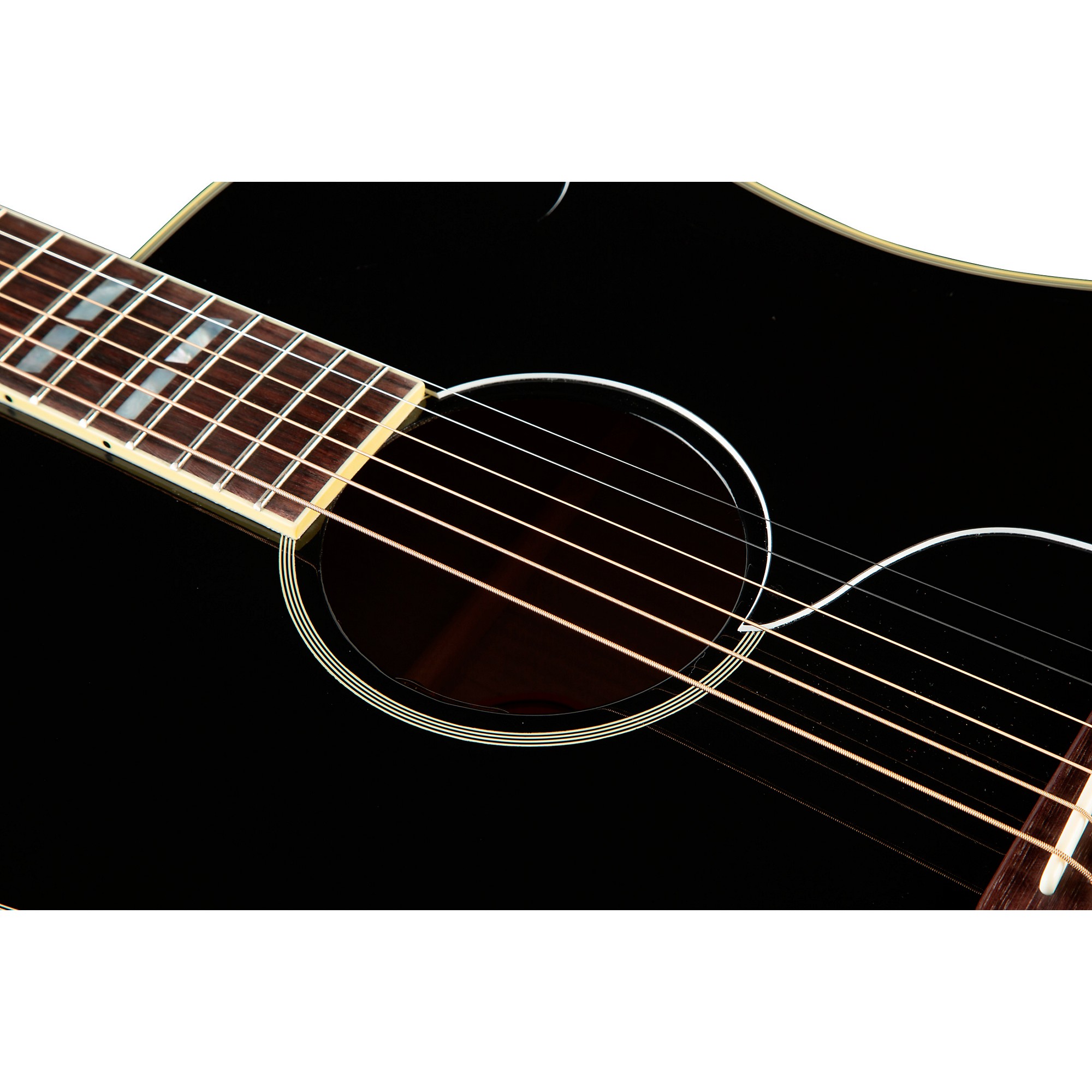 Gibson Custom Elvis Dove Acoustic-Electric Guitar Ebony | Music & Arts