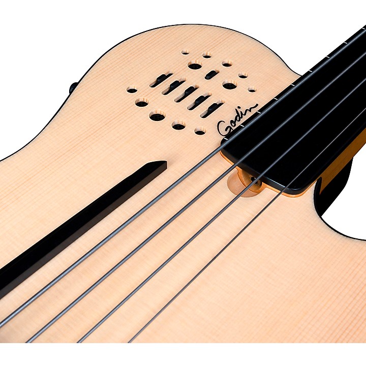 Godin A4 Ultra Natural Fretless Semi-Acoustic Bass | Music & Arts