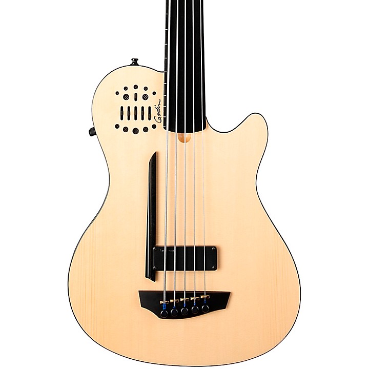 Godin Godin A5 Ultra 5-String Fretless Acoustic-Electric Bass