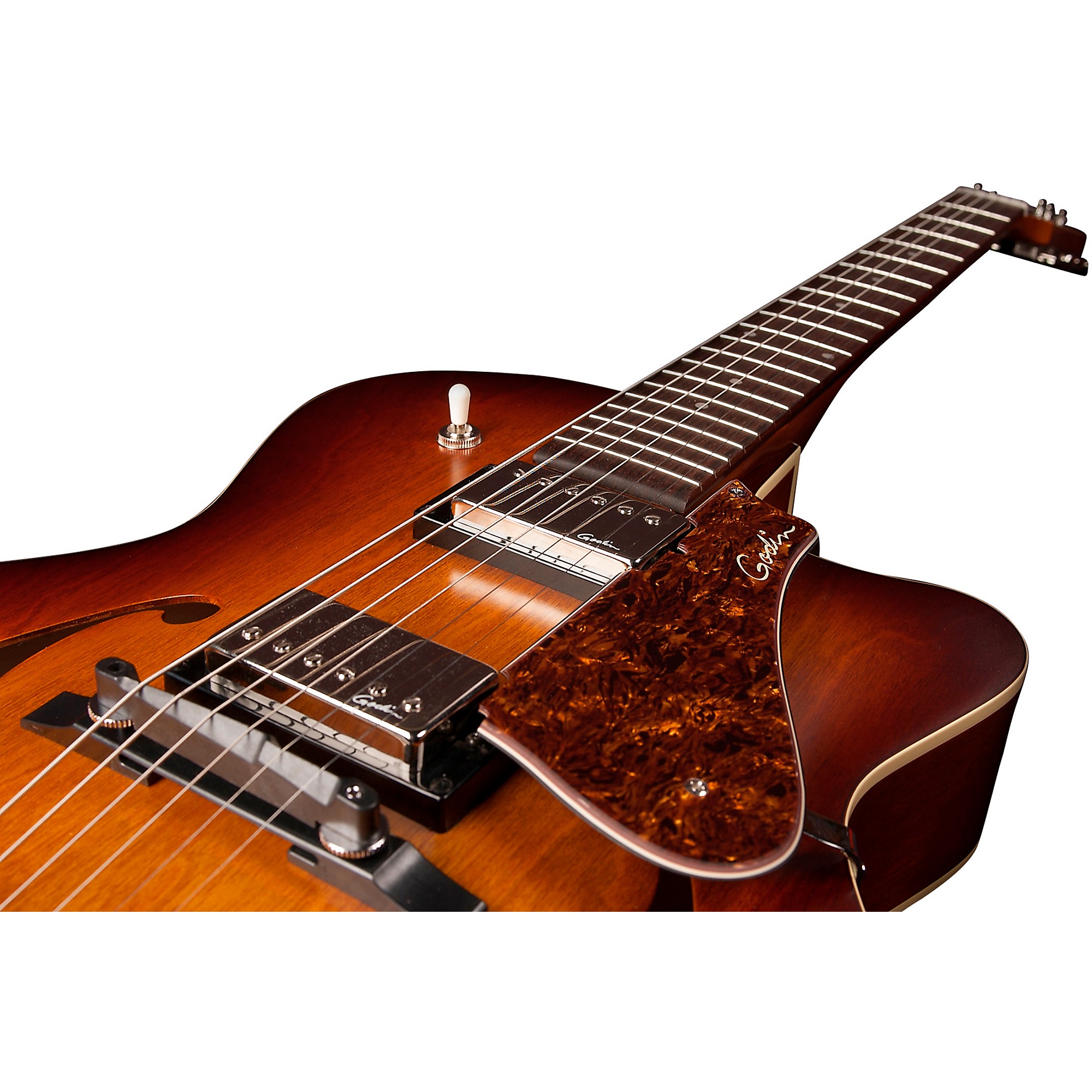 Godin 5th Avenue CW Kingpin II HB Hollow Body Electric Guitar