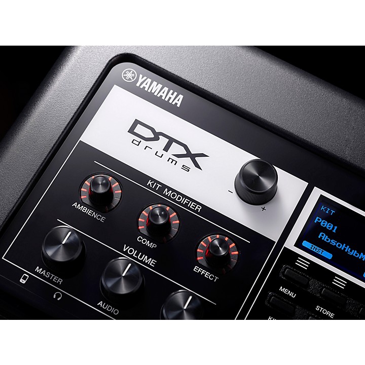 Yamaha DTX8K-M RW - Kit batterie électronique DTX8 pads PEAUX MESH