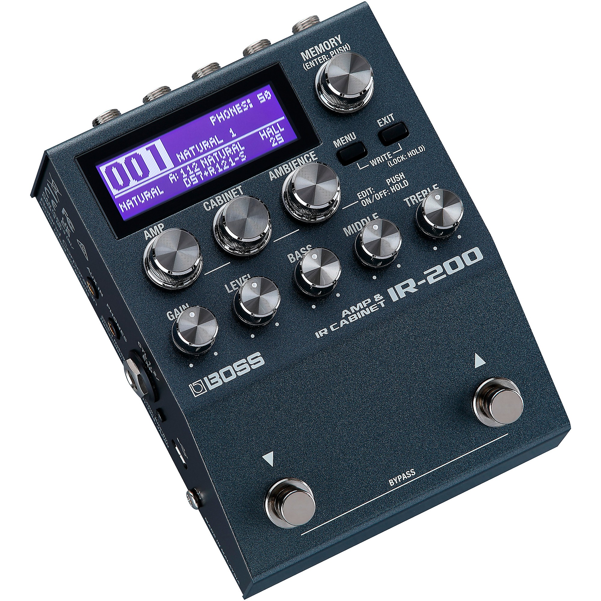 BOSS IR-200 Amp and Cabinet Processor Effects Pedal | Music & Arts