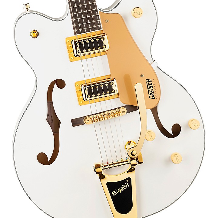 G5422TG Electromatic® Classic Hollow Body Double-Cut with Bigsby® and Gold  Hardware, Laurel Fingerboard, Walnut Stain - Showtime Music