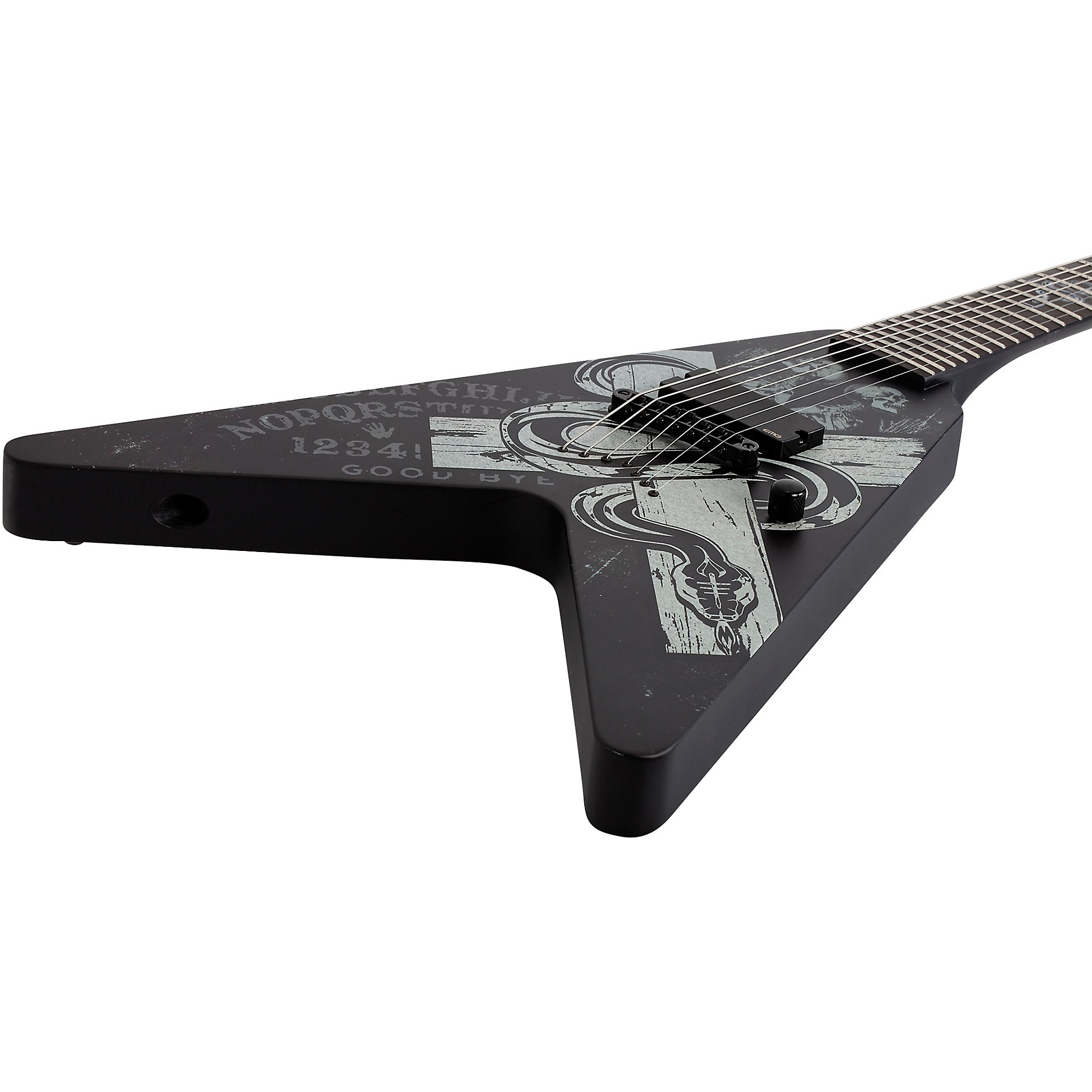 Schecter Guitar Research Chris Howorth V-7 Snake Cross Electric