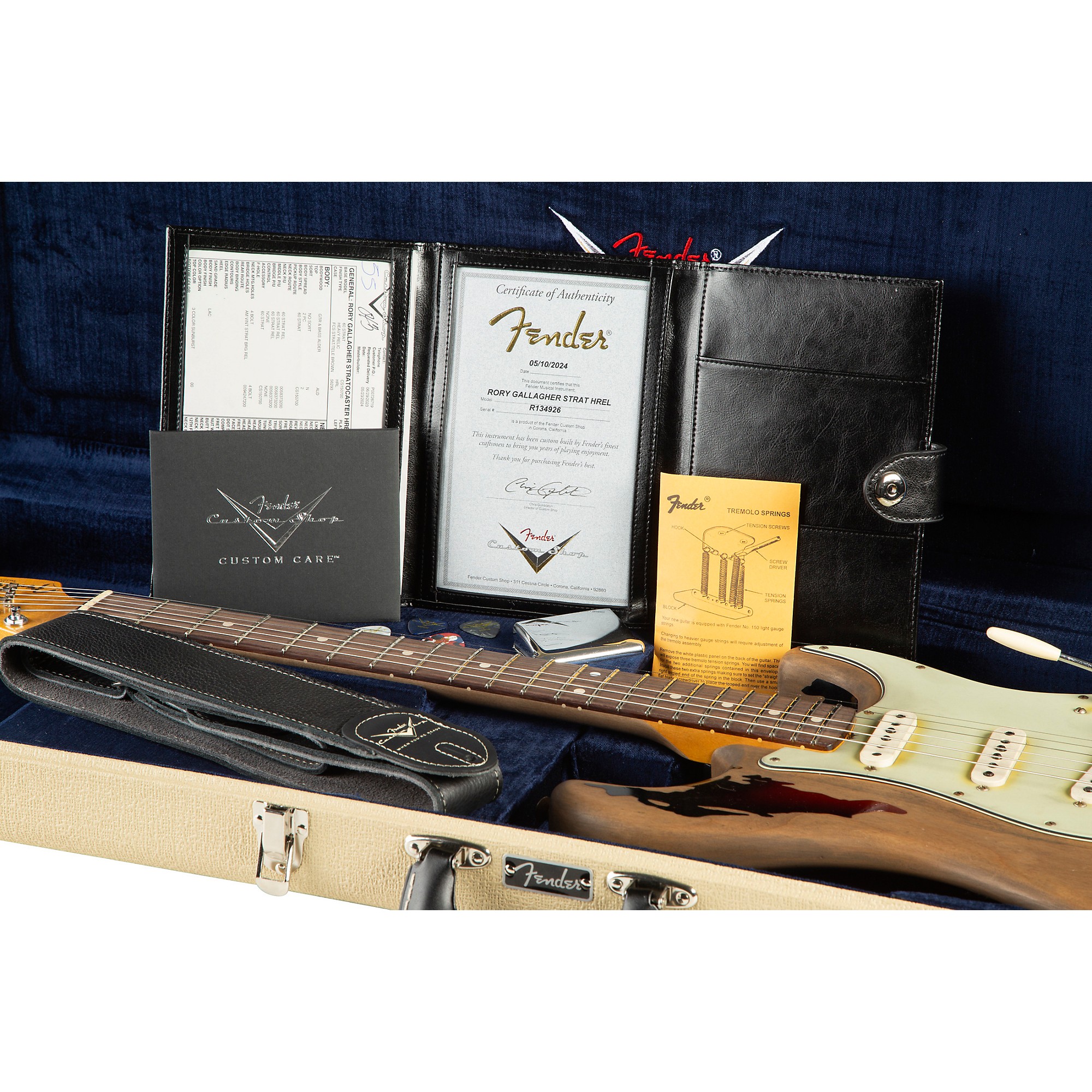 Fender Custom Shop Rory Gallagher 2022年製 Fender Custom Shop Rory Gallagher Signature Stratocaster