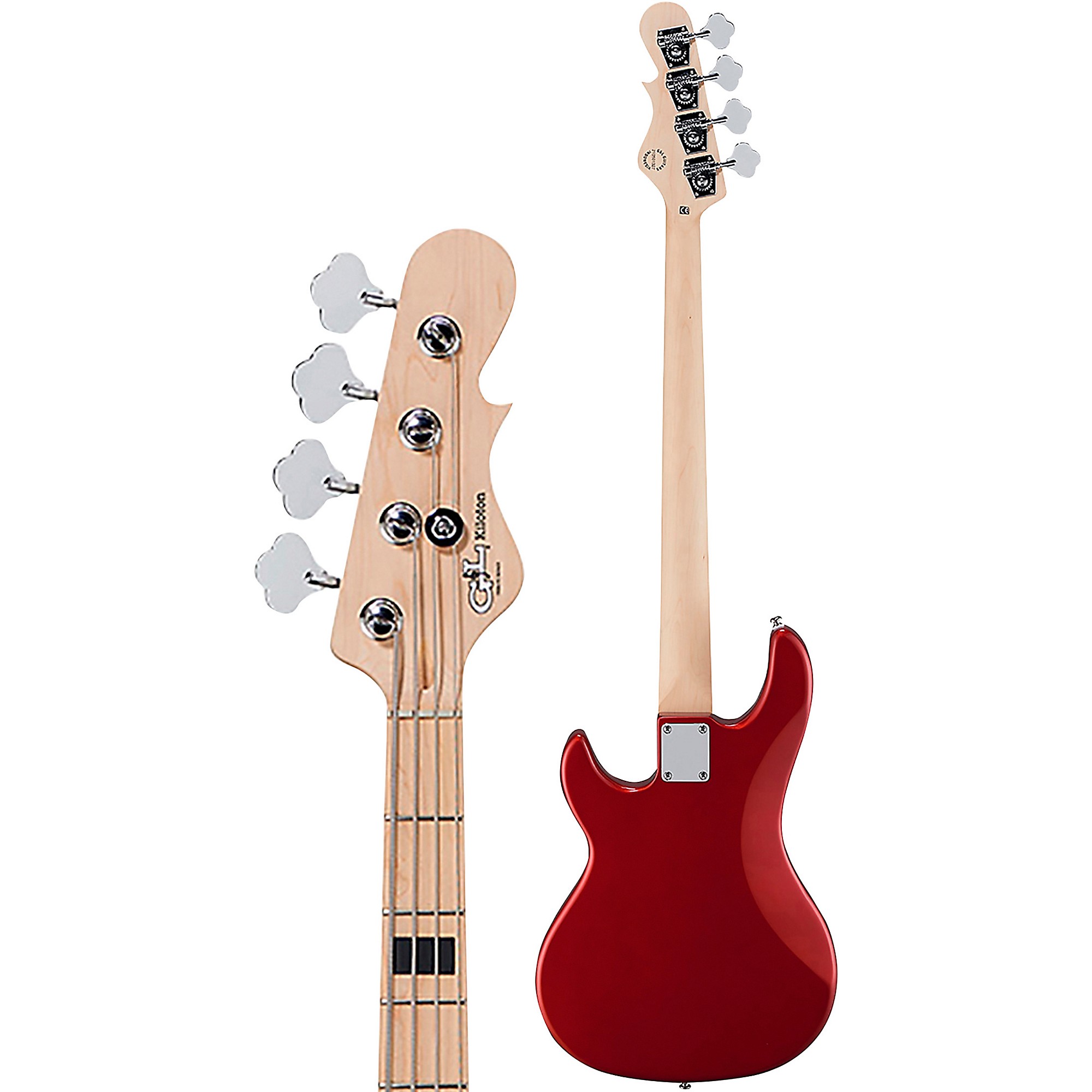 G&L ギター G&L Tribute Kiloton Bass Guitar Candy Apple Red | Guitar Center