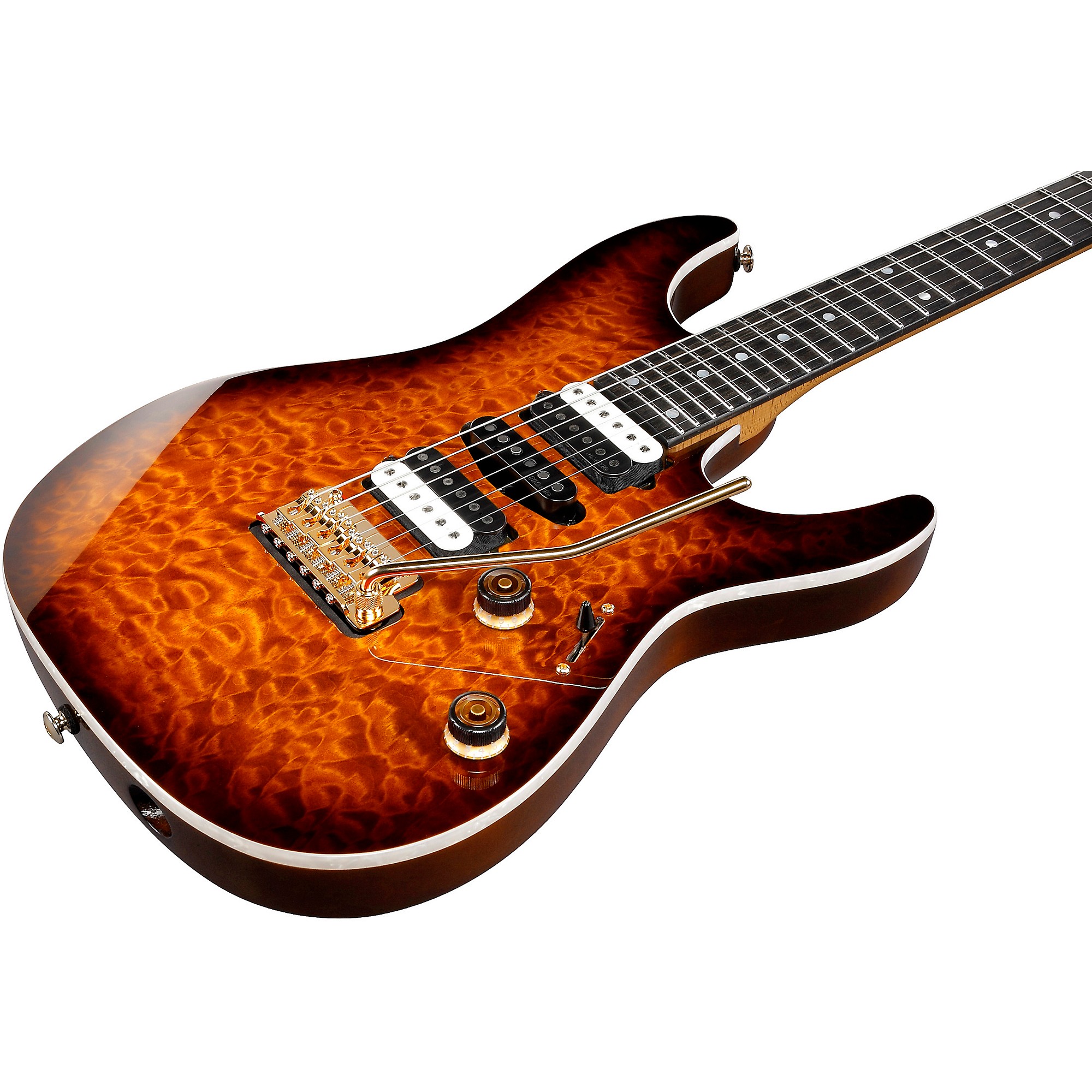 ギター Ibanez AZ premium AZ47P1QM Amazon.com: Ibanez Premium AZ47P1QM Electric Guitar - Black