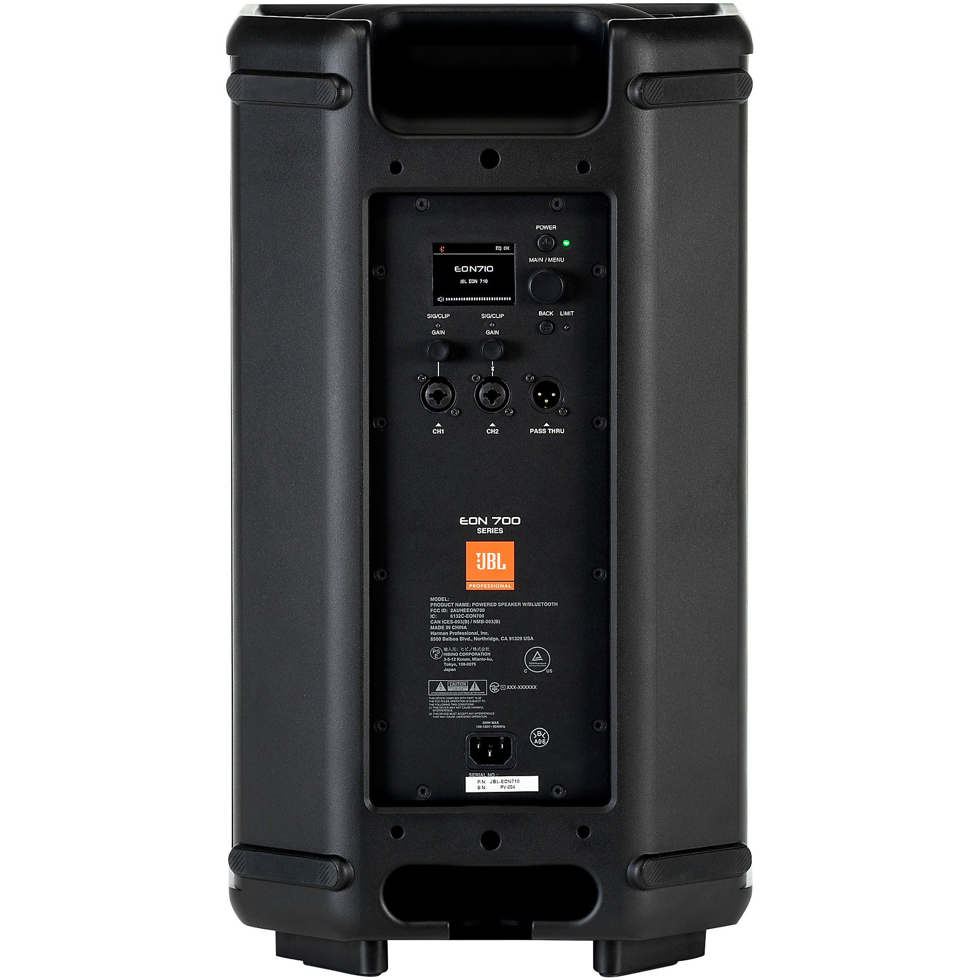 JBL EON710（10インチ）パワードスピーカー（Bluetooth対応） JBL EON710 10インチ ポータブルPAシステム パワードスピーカー