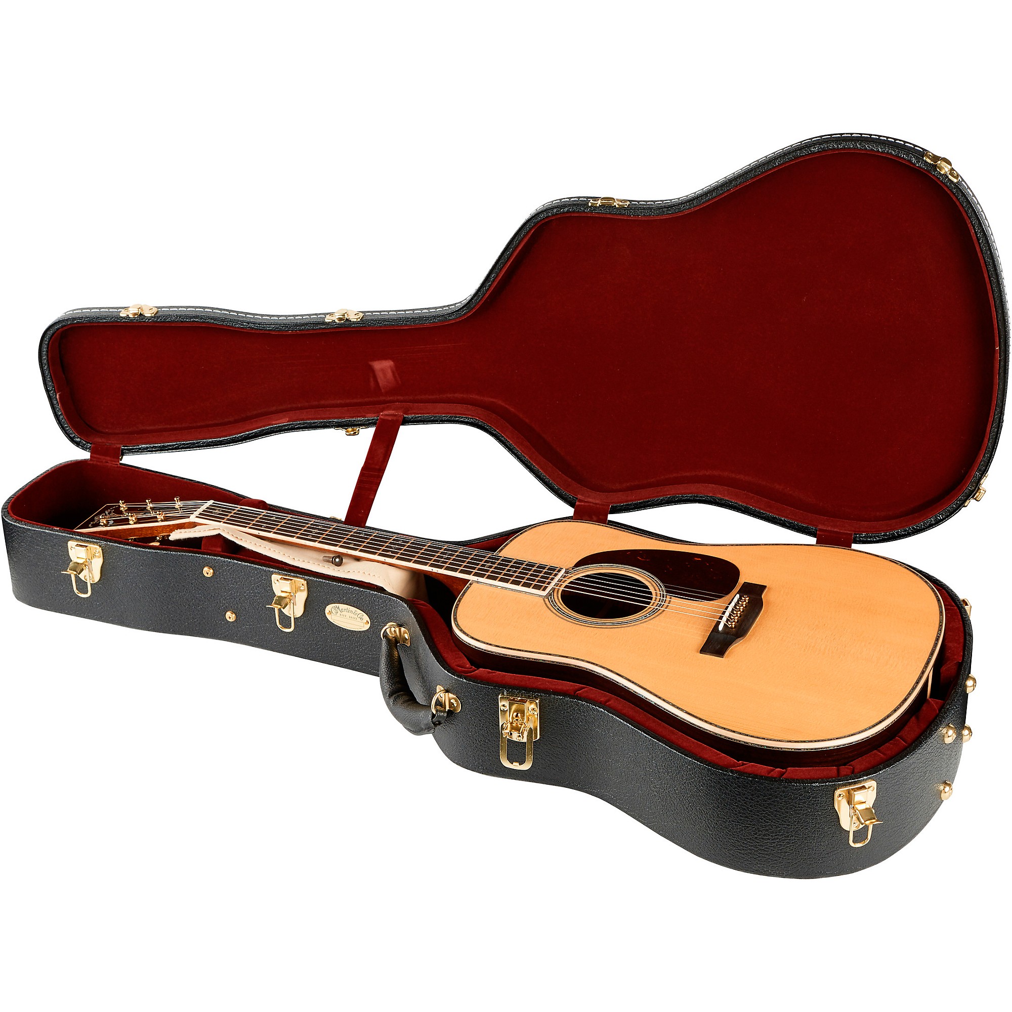 Martin D-45 Modern Deluxe Acoustic Guitar | Music \u0026 Arts, image size:2000x2000