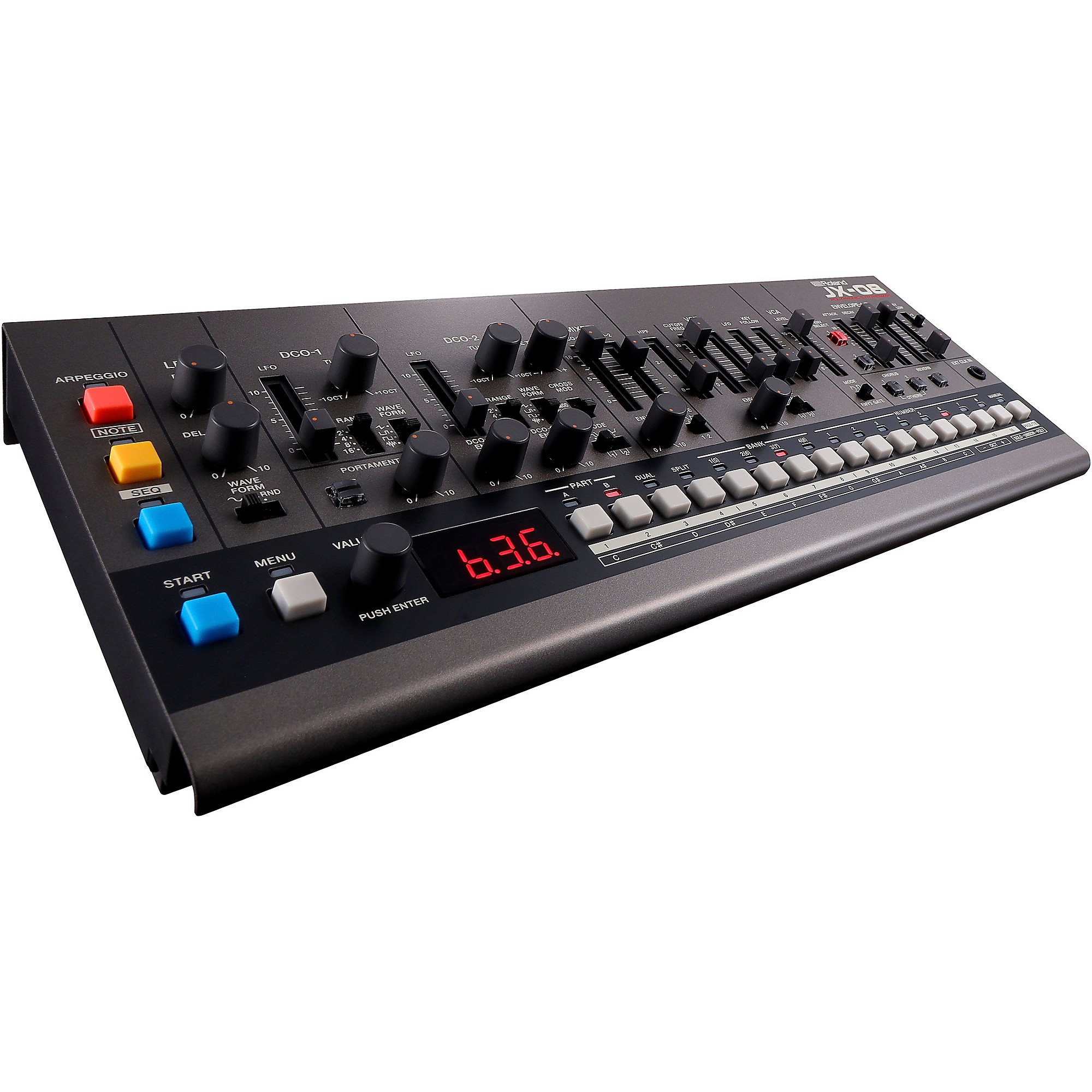 Roland JX-08 [JX-8P] Boutique Synthesizer | Music & Arts