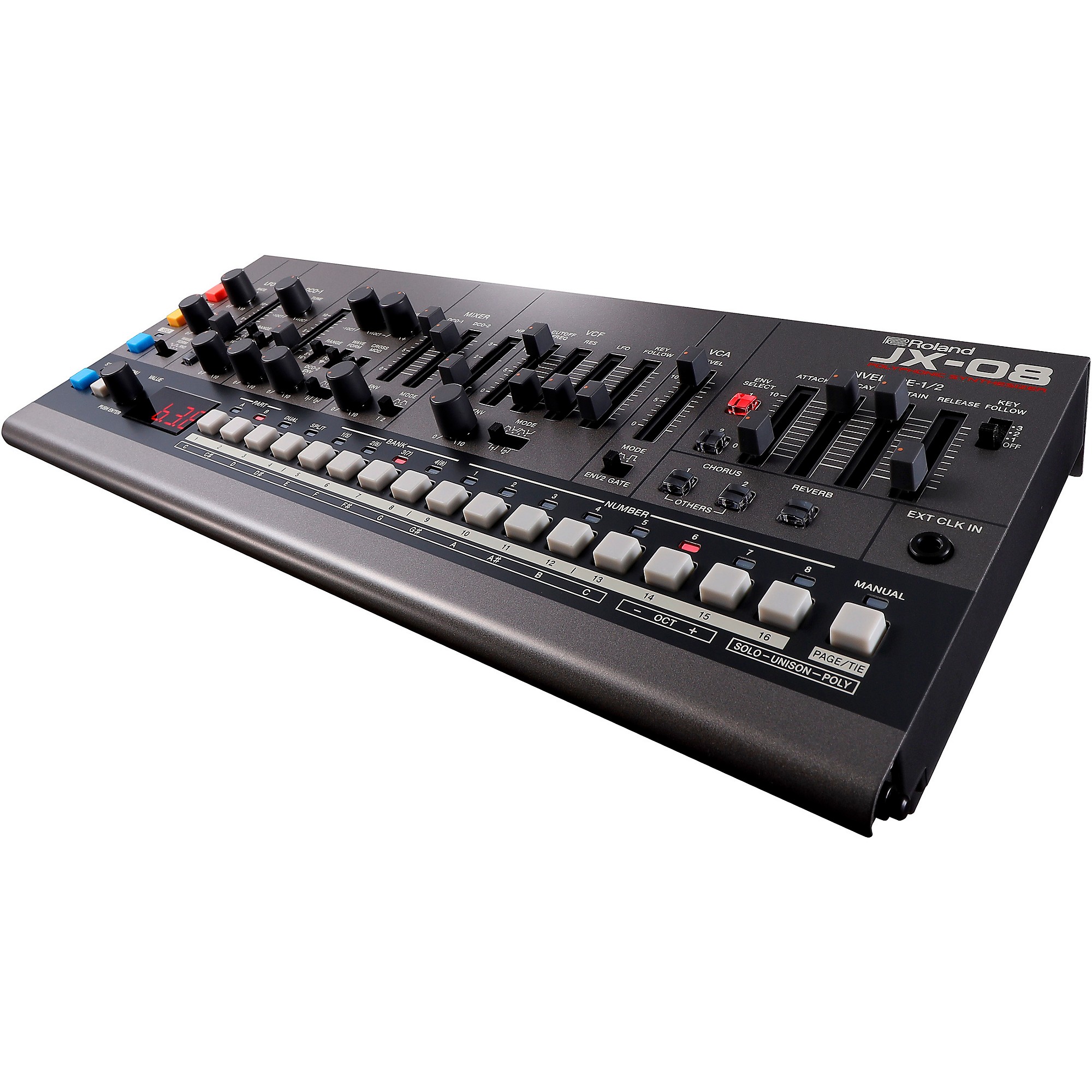 完全動作美品 Roland JX-08 JX-8P Roland JX-08 [JX-8P] Boutique Synthesizer | Music & Arts