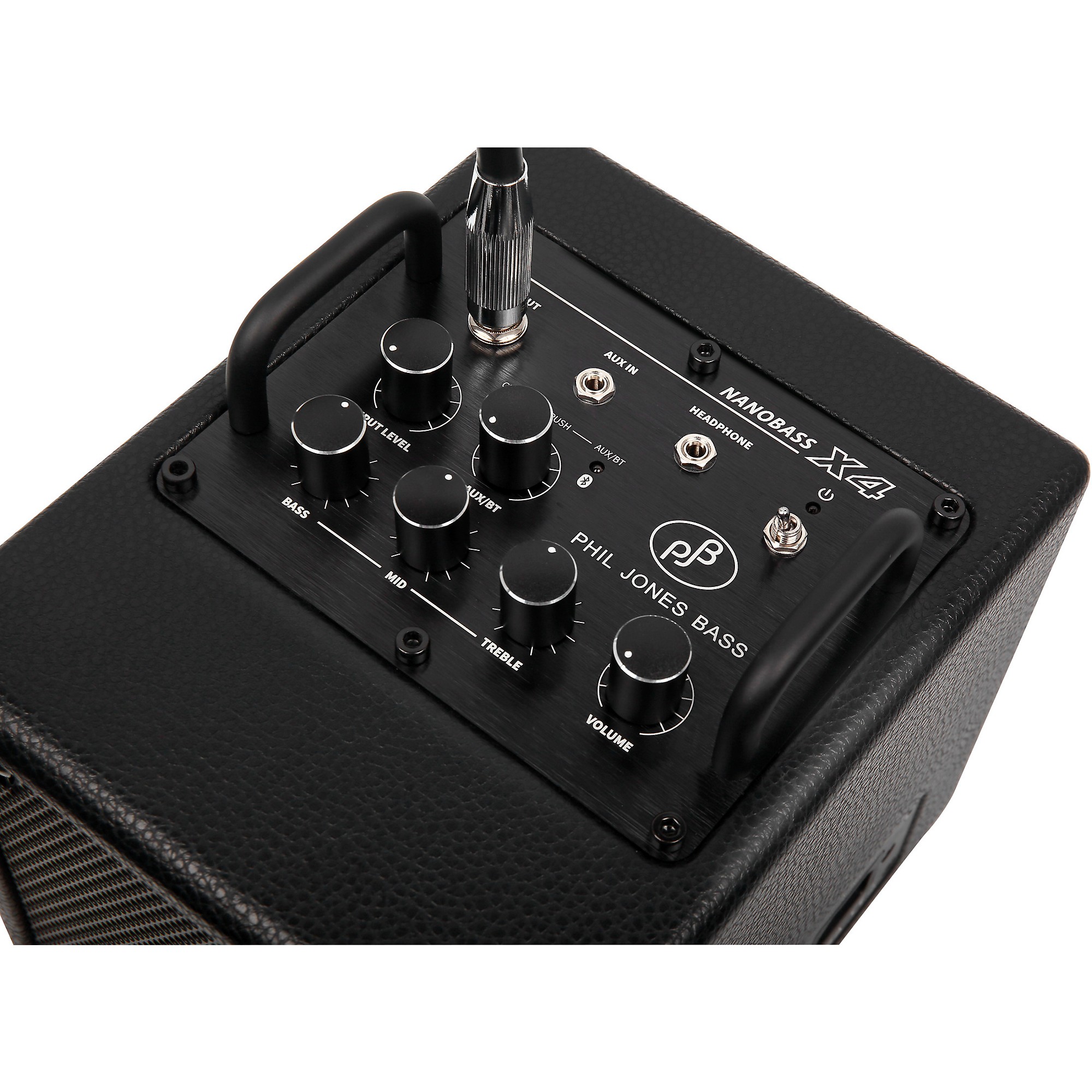 アンプ PJB Phil Jones Bass NANOBASS X4 Black Phil Jones Bass X-4 Nanobass 1x4 35W Bass Combo Amp | Music & Arts