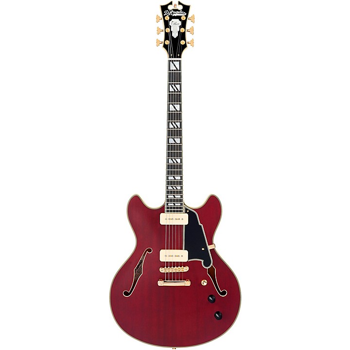 D'Angelico Deluxe DC Semi-Hollow Electric Guitar | Music & Arts