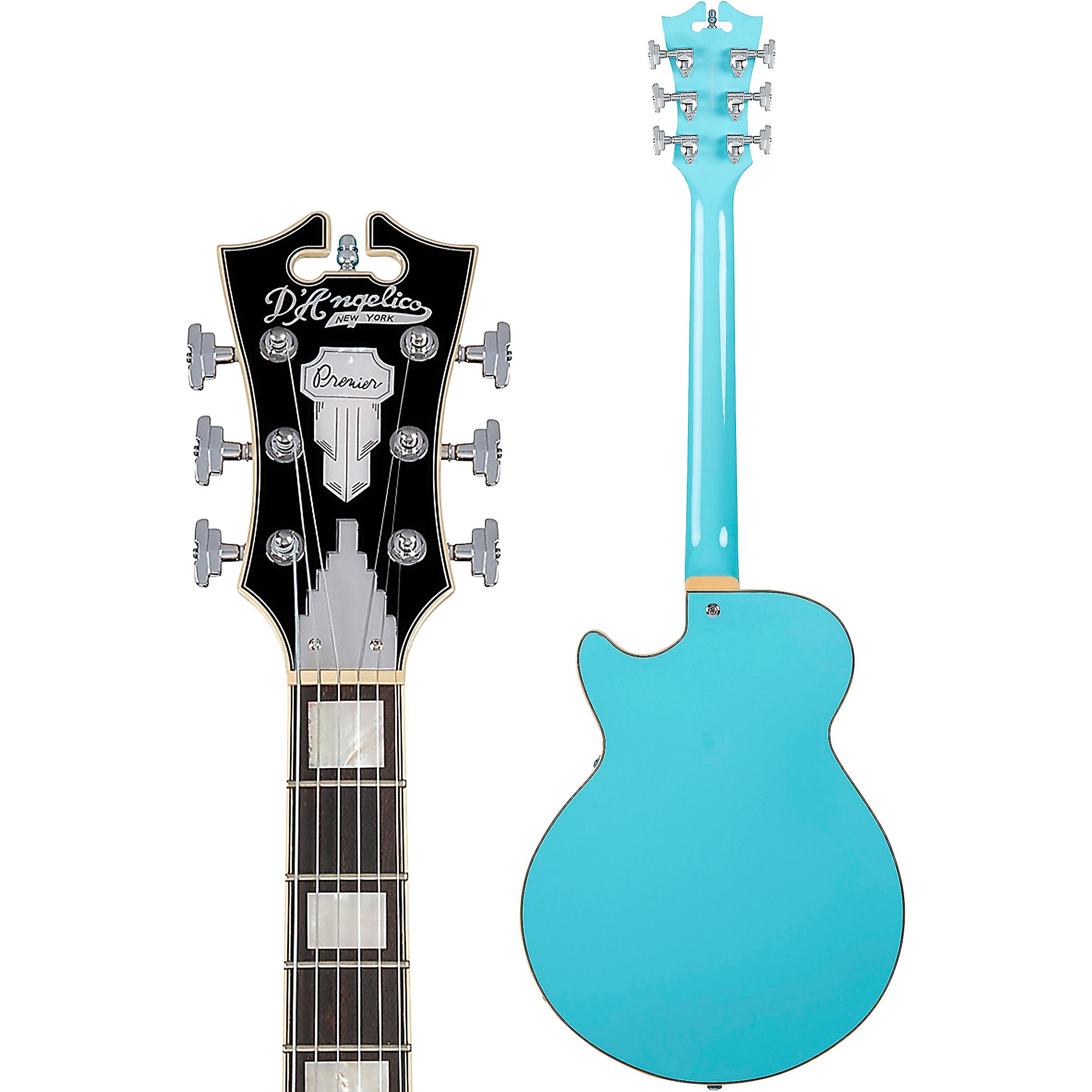 D'Angelico Premier Series SS Semi-Hollow Electric Guitar