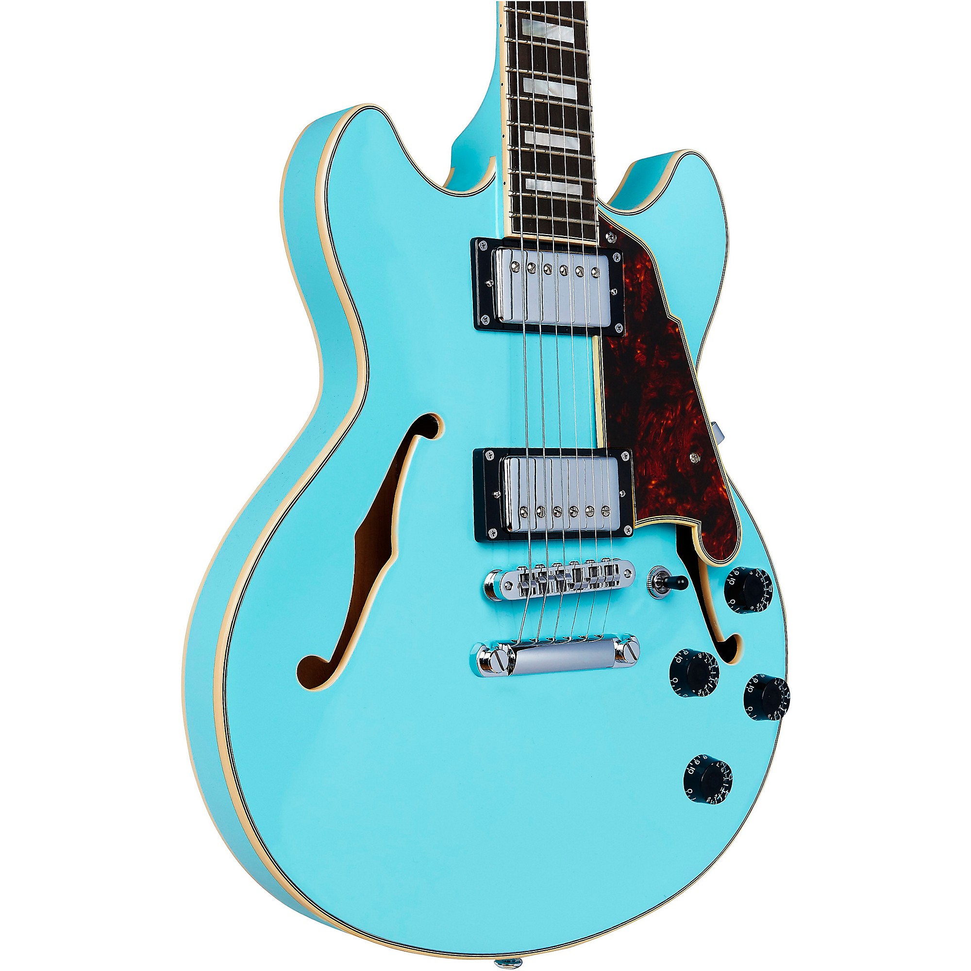 D'Angelico Premier Mini DC Semi-Hollow Electric Guitar | Music & Arts