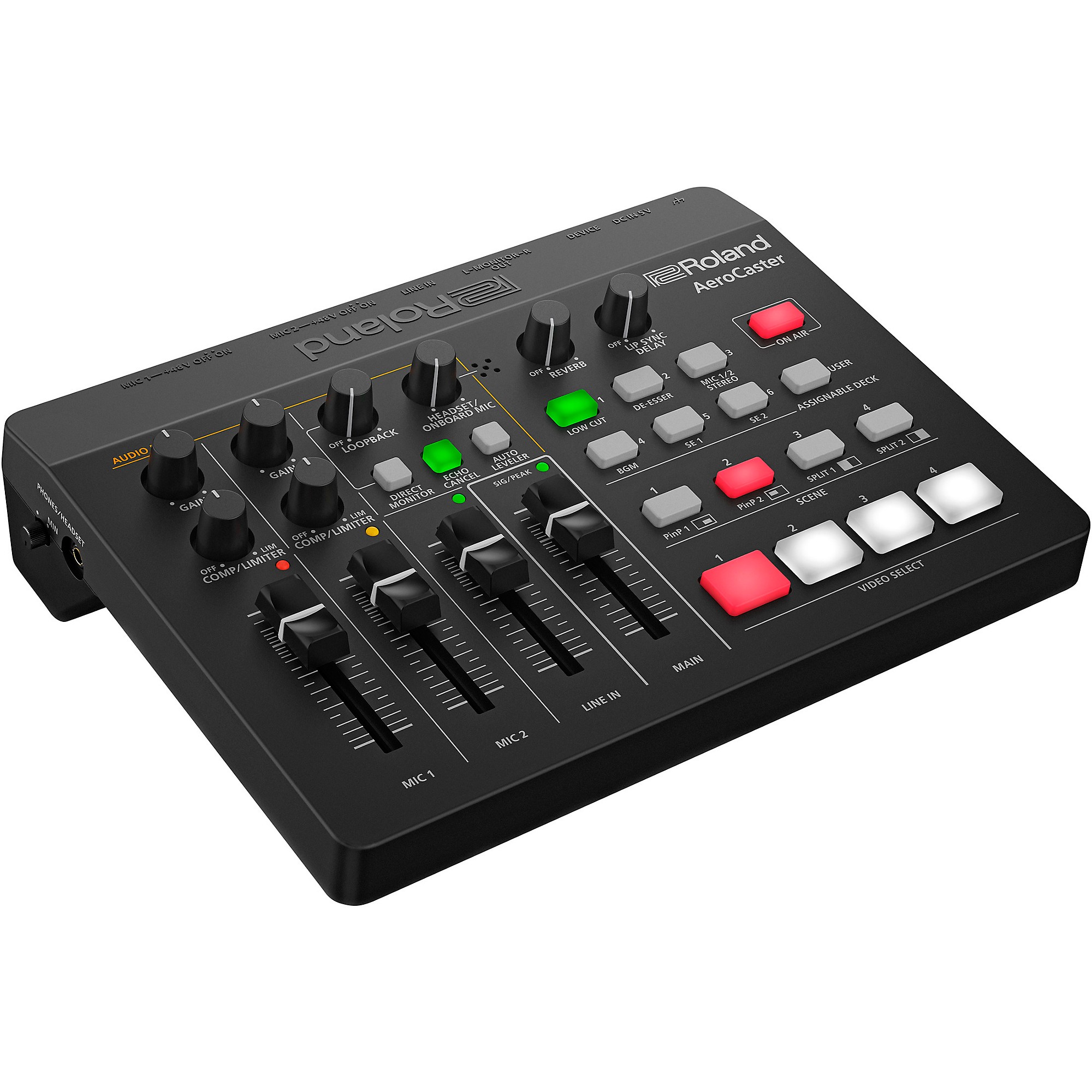 Roland AeroCaster VRC-01 ライブストリーミングシステム Roland VRC-01 AeroCaster iPad Livestreaming System | Music