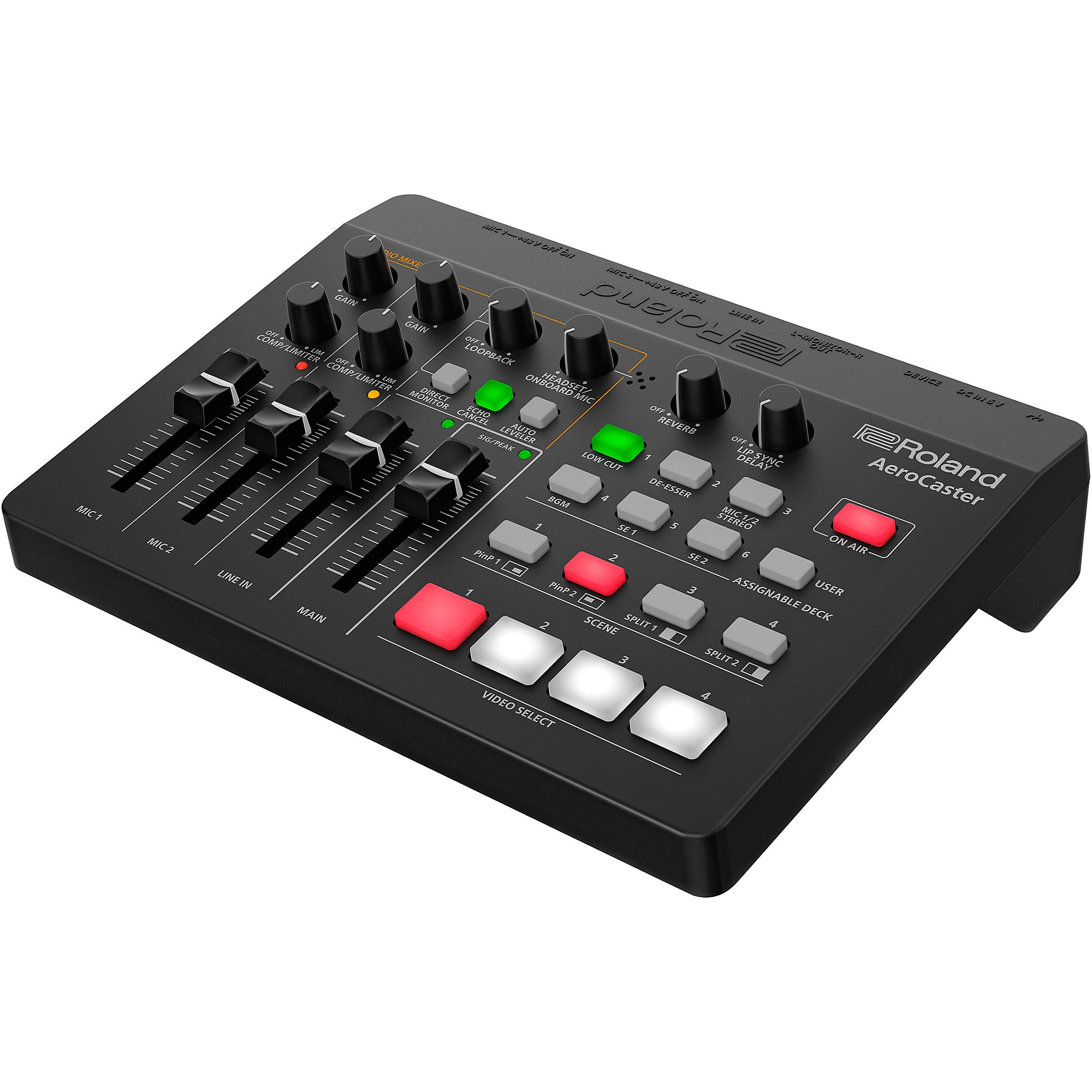 Roland AeroCaster VRC-01 ライブストリーミングシステム Roland VRC-01 AeroCaster iPad Livestreaming System | Music