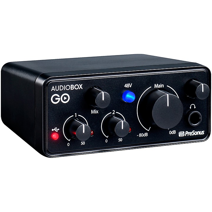  USB Audio Interface with Mic Preamplifier XLR /1/4