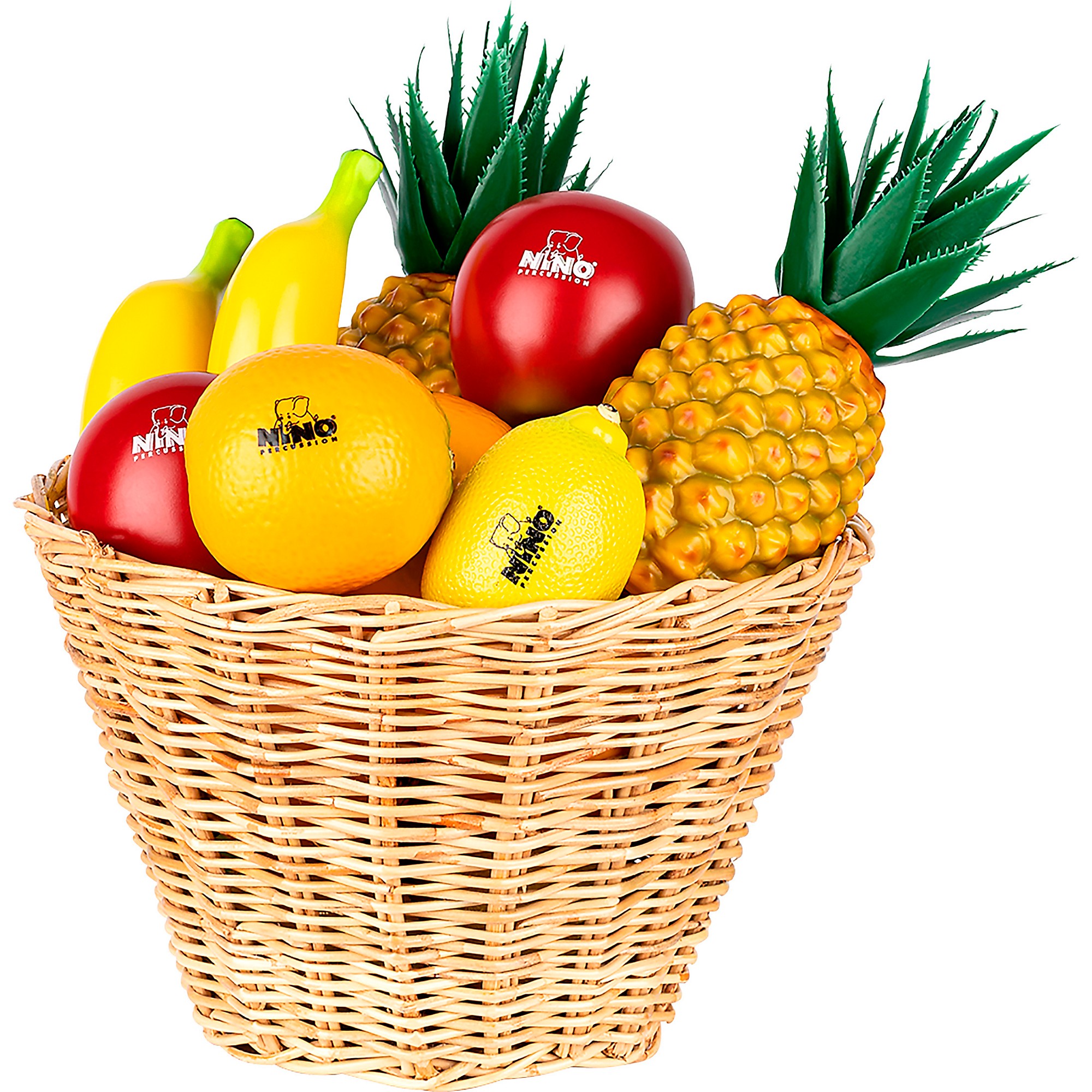 Nino Fruit Shaker Assortment 18 Piece Music Arts