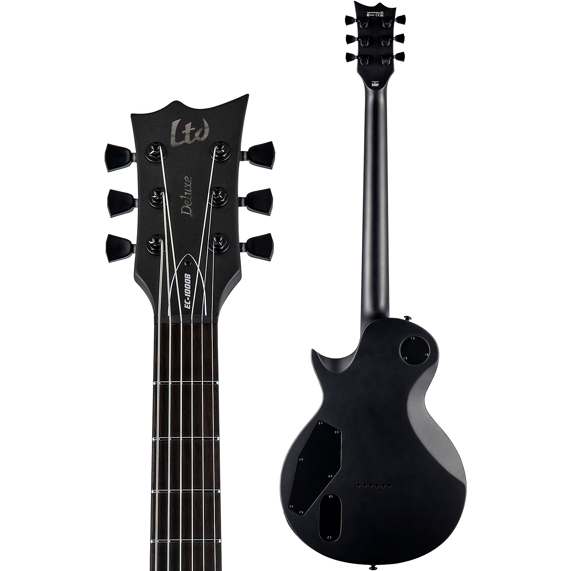 EXCENTRIQUE　リトルナース・ボンネット　ブラック／エクサントリーク　黒 ESP LTD EC-256 Black - Drop-D Sounds