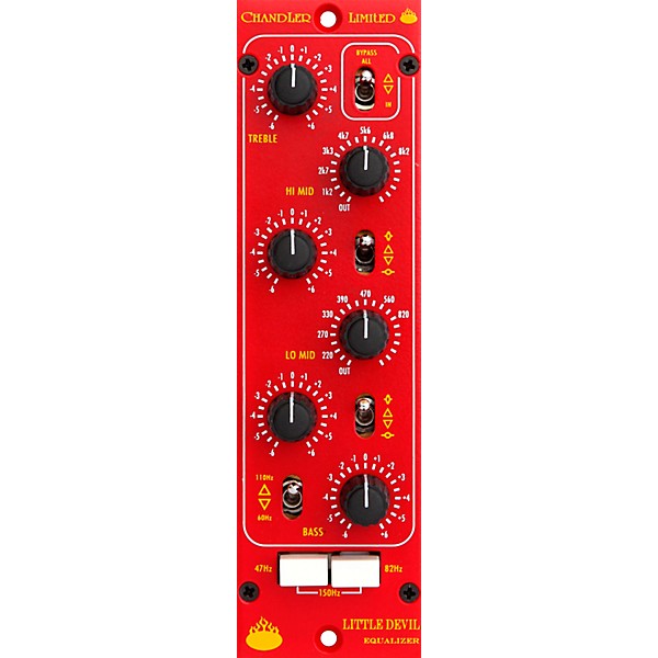 Chandler Limited Little Devil EQ 500 Series 4band Parametric Equalizer