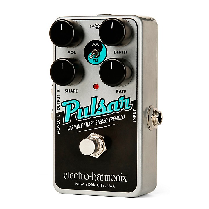 Electro-Harmonix Nano Pulsar Variable Shape Stereo Tremolo Effects