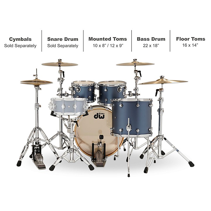 DW Design Series 4-Piece Shell PackDW Design Series 4-Piece Shell Pack  