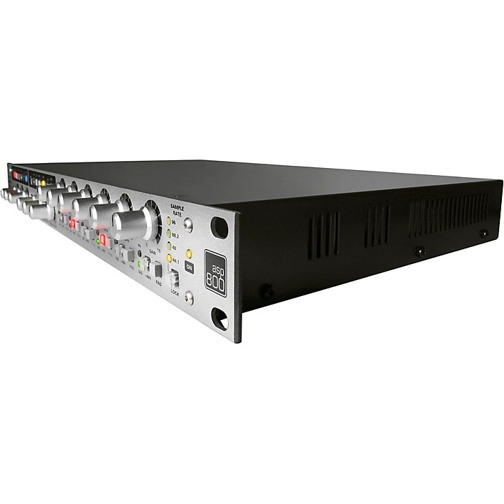 Audient Audient ASP800 8-Channel Microphone Preamplifier and ADC With HMX &  IRON Enhancement Circuitry