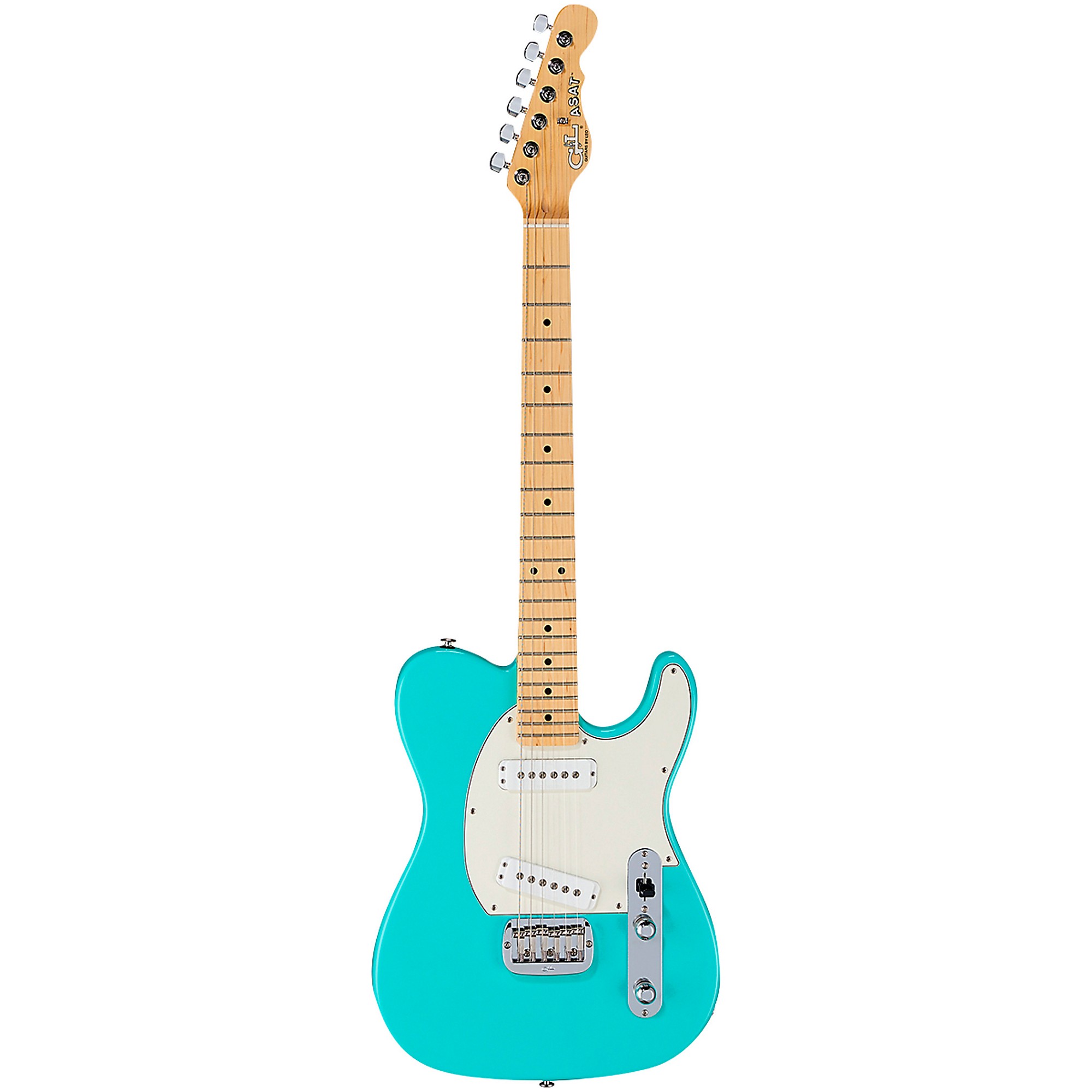 G&L USA ASAT SPECIAL DELUXE フレイムメイプル Platinum G&L Fullerton Deluxe ASAT Special With Maple