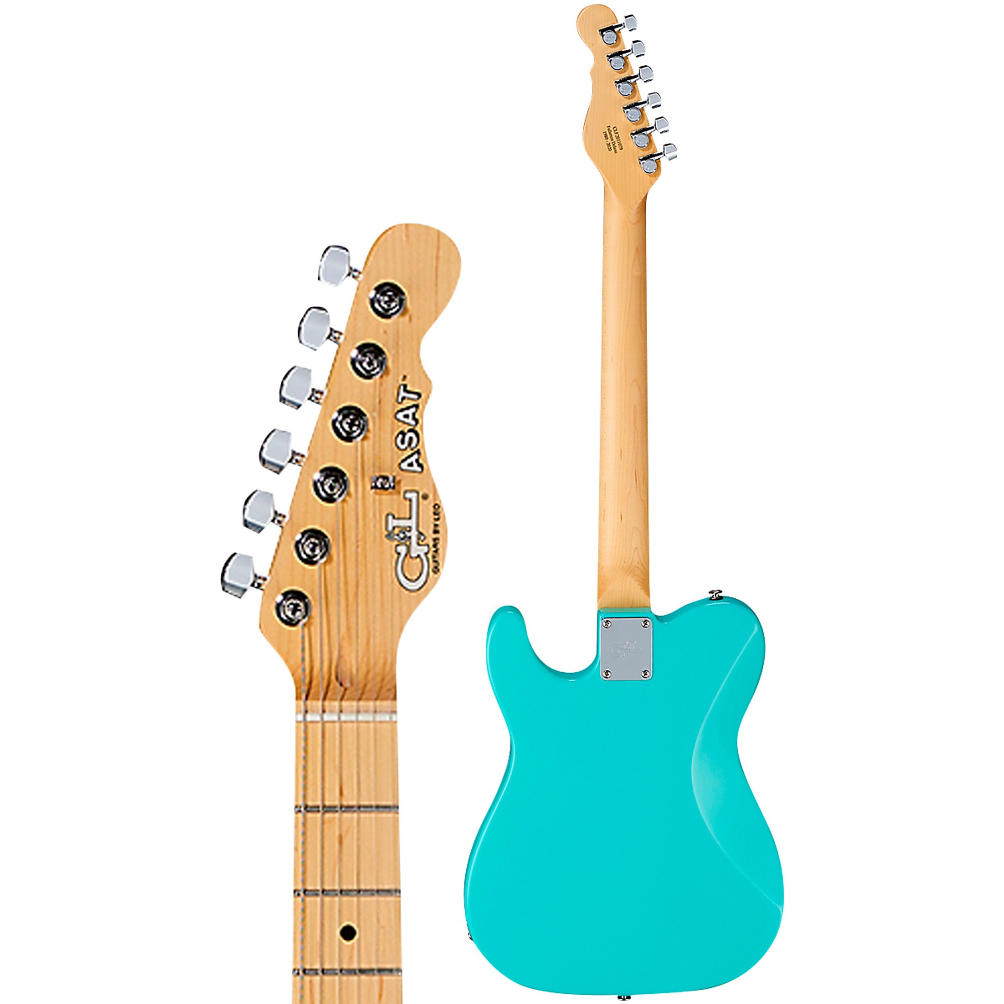 G&L USA ASAT SPECIAL DELUXE フレイムメイプル Platinum G&L Fullerton Deluxe ASAT Special With Maple