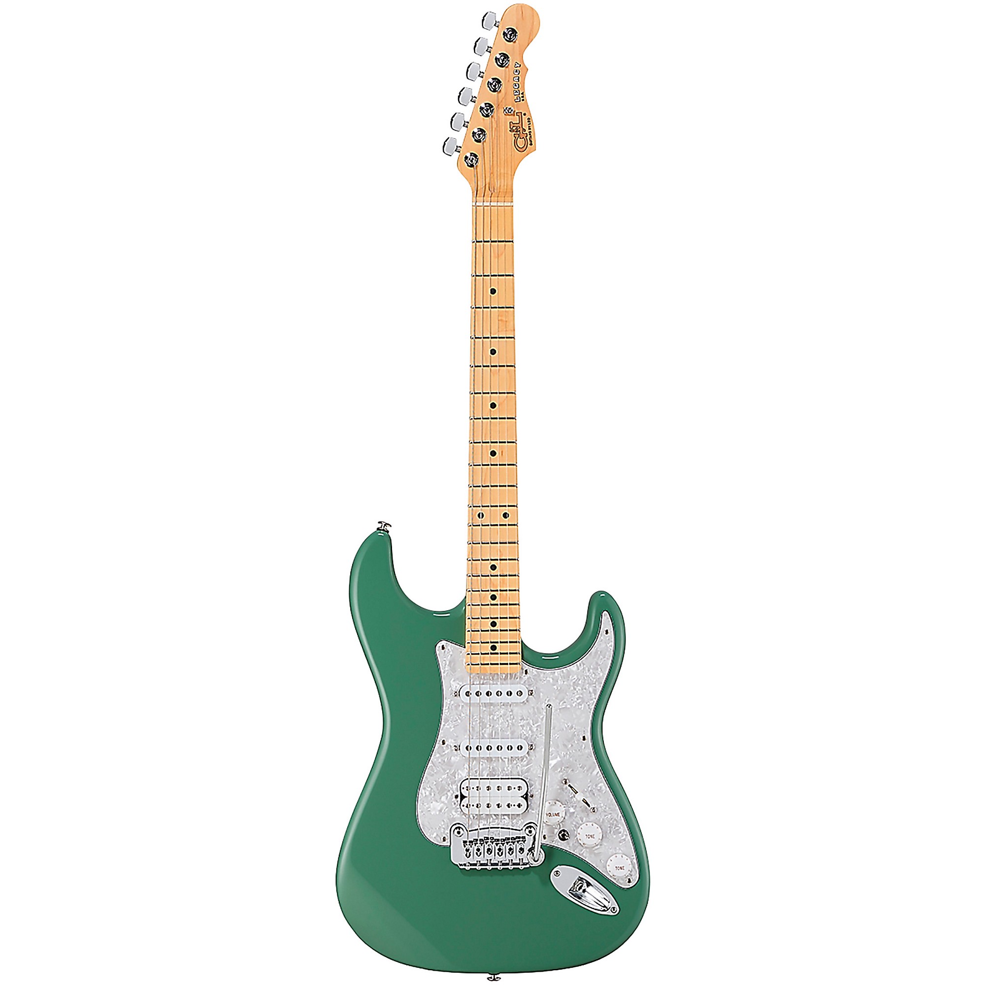 ギター G&L Legacy HSS Stratocaster Made in USA G&L Fullerton Deluxe Legacy HSS Electric Guitar | Music & Arts