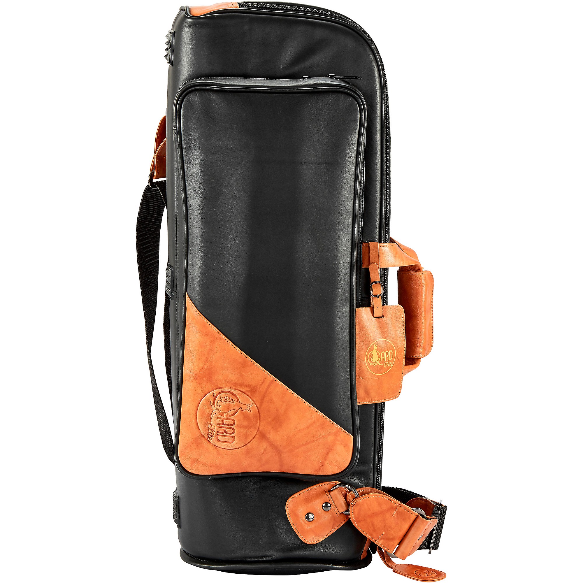 Gard 1-ELK Elite Series Black Leather Single Trumpet Gig Bag