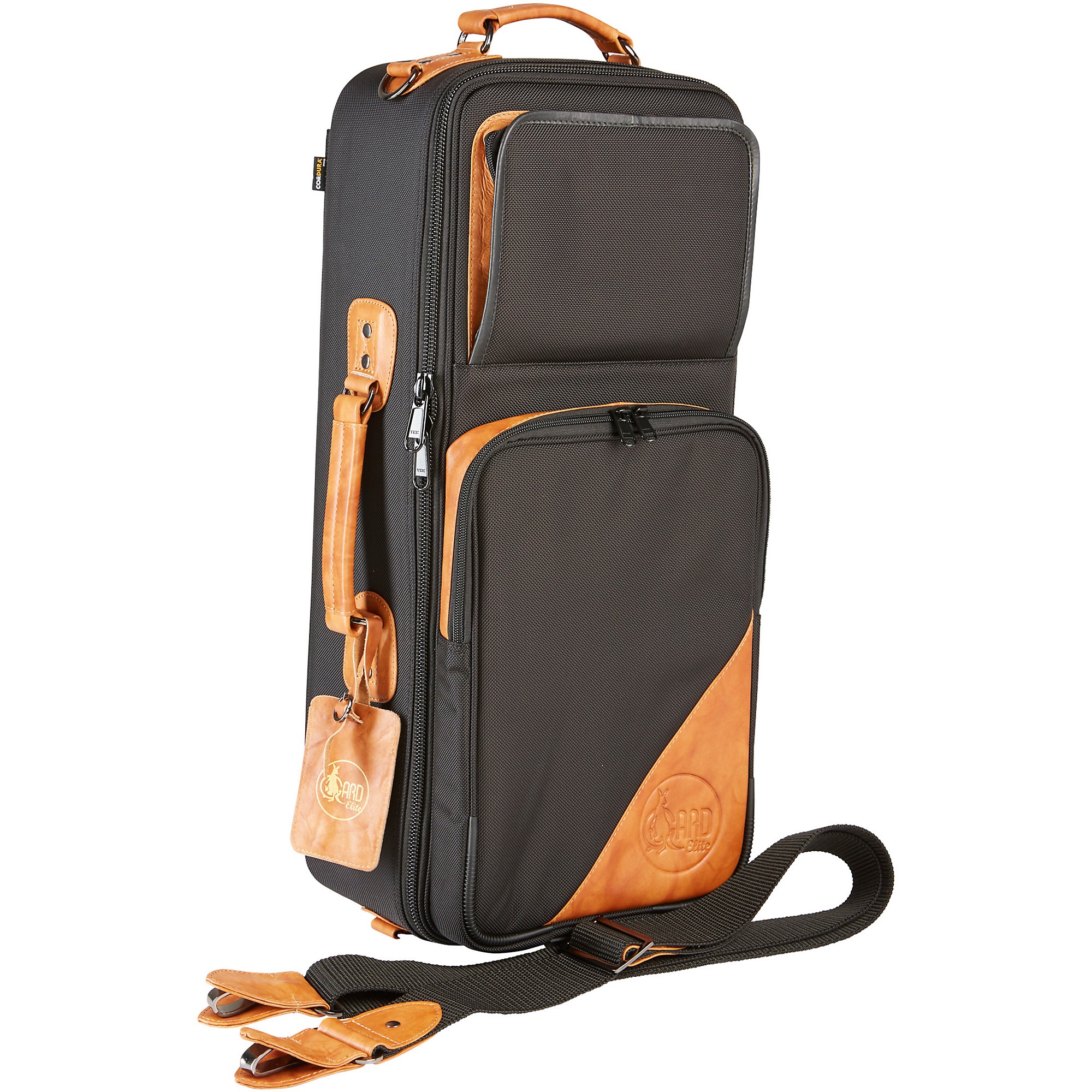 Gard 4-ECSK Elite Series Black Nylon with Leather Trim Compact