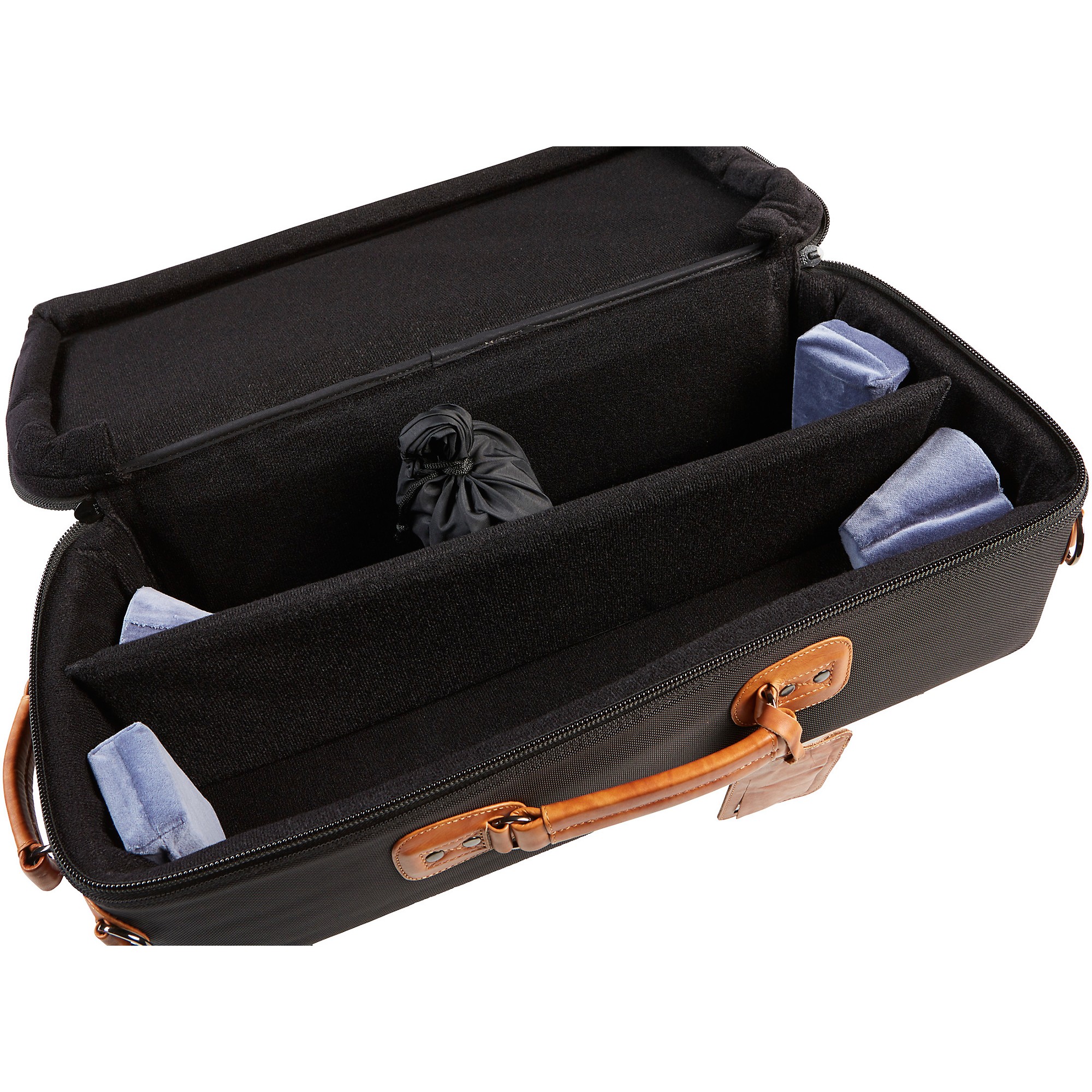 Gard 4-ECSK Elite Series Black Nylon with Leather Trim Compact