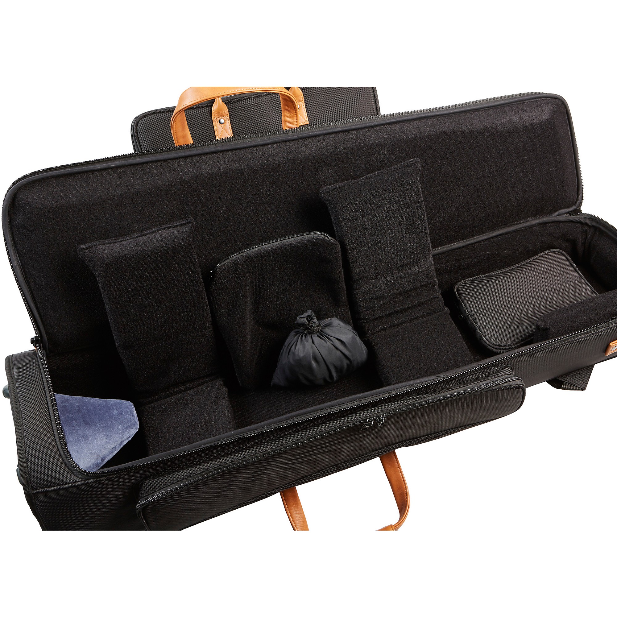 Gard 21-ESK Elite Series Black Nylon with Leather Trim Trombone
