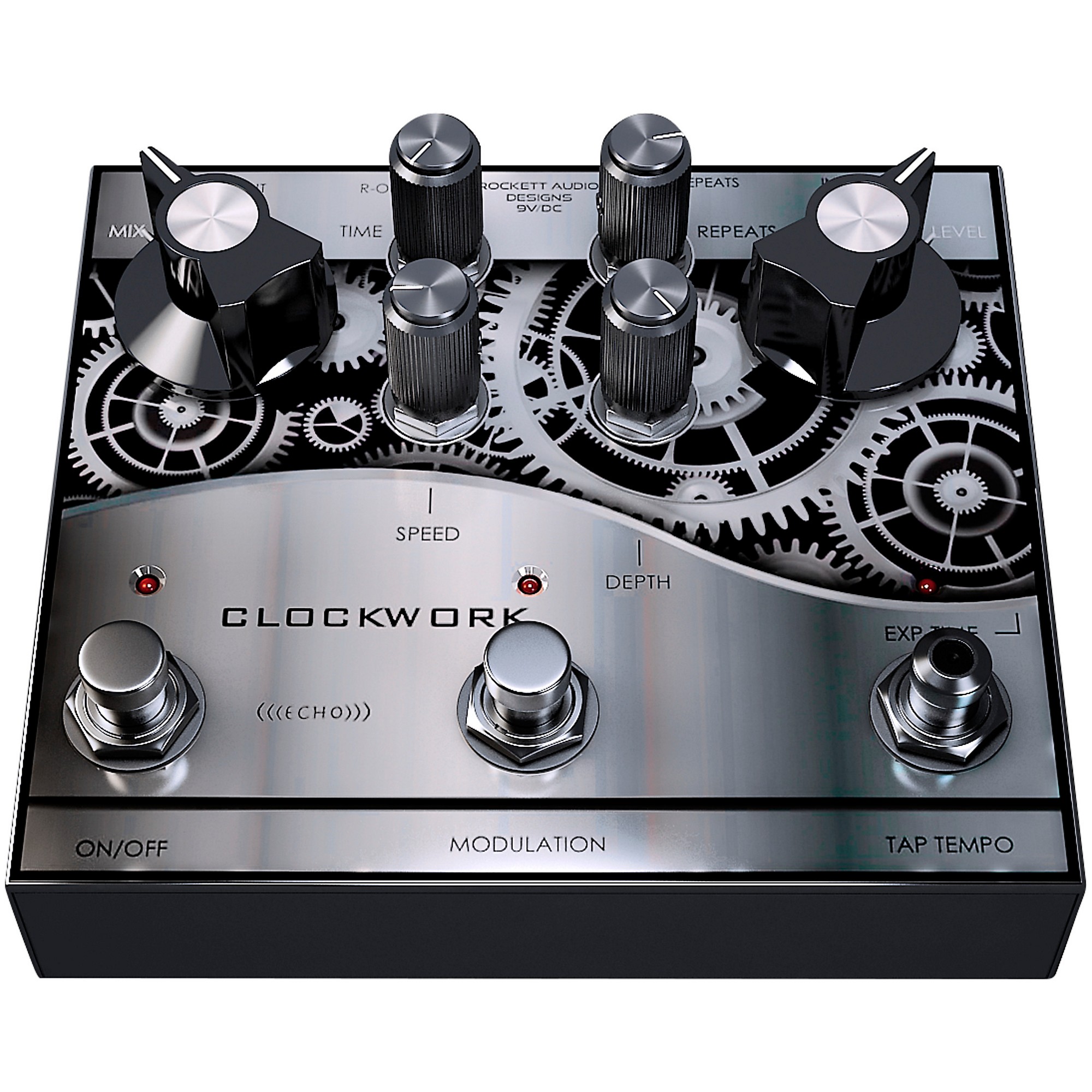 J.Rockett Audio Designs Clockwork Echo Delay Effects Pedal | Music
