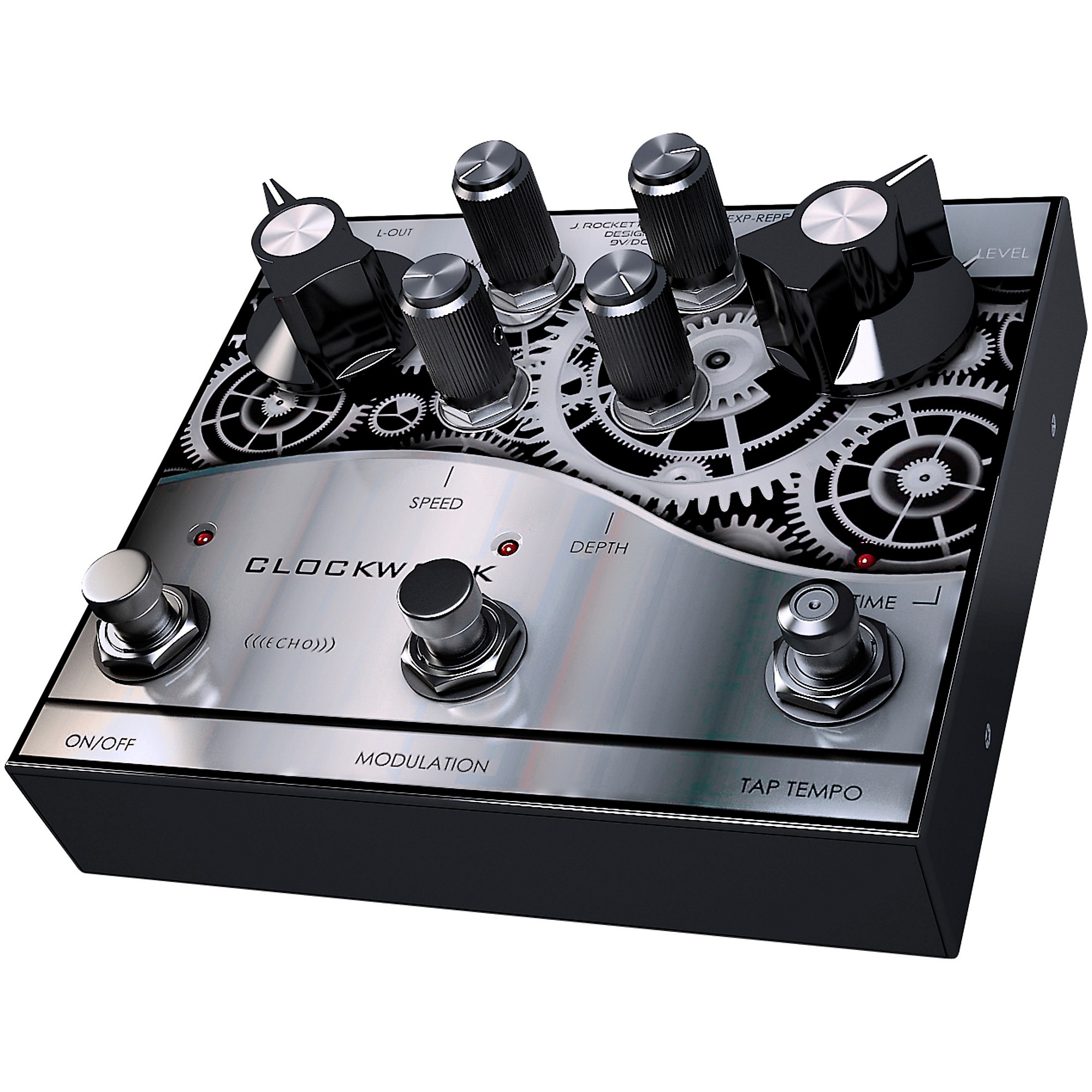 J.Rockett Audio Designs Clockwork Echo Delay Effects Pedal | Music
