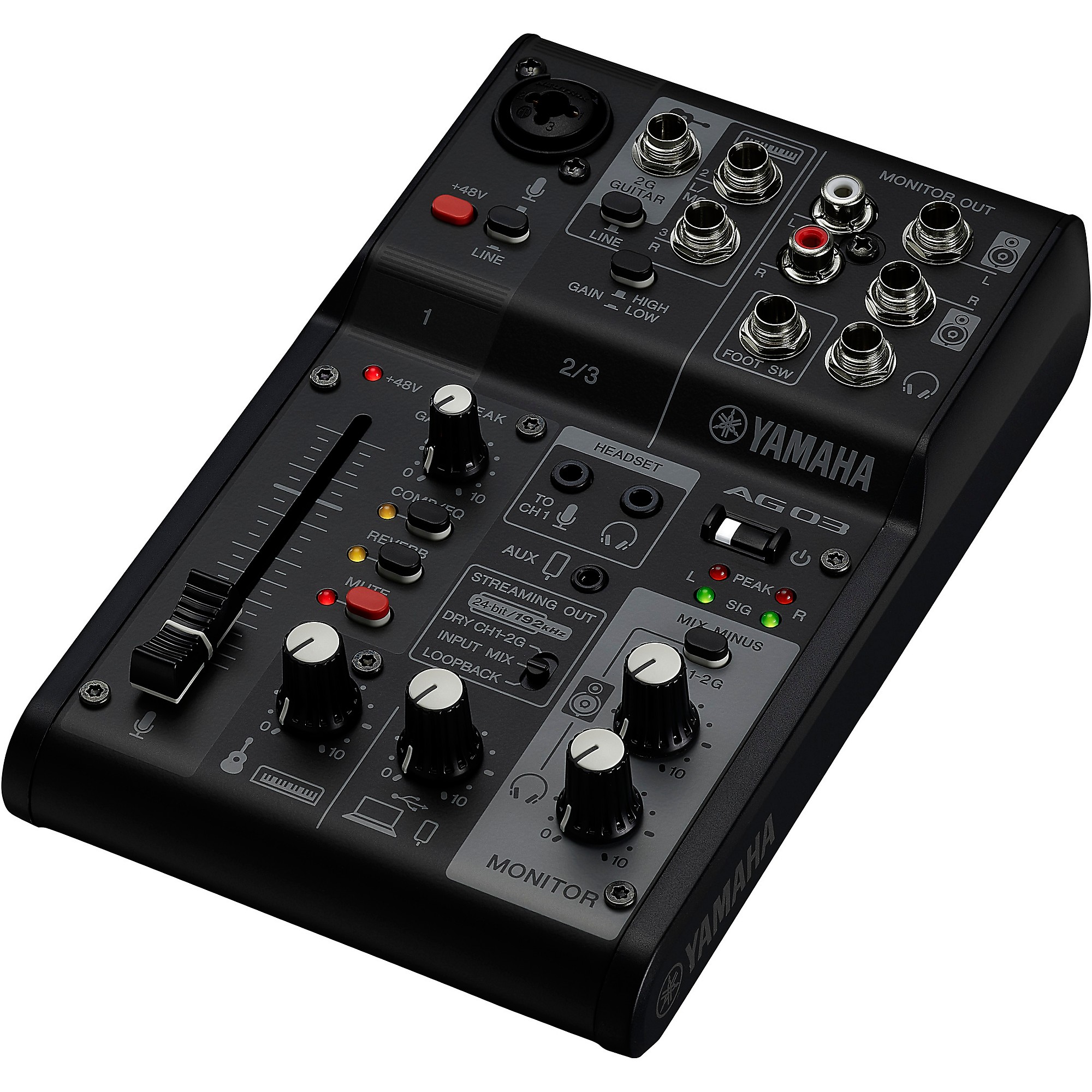 DJ機材 AG03MK2 Amazon | YAMAHA AG03MK2 Mezclador de transmisión en vivo de