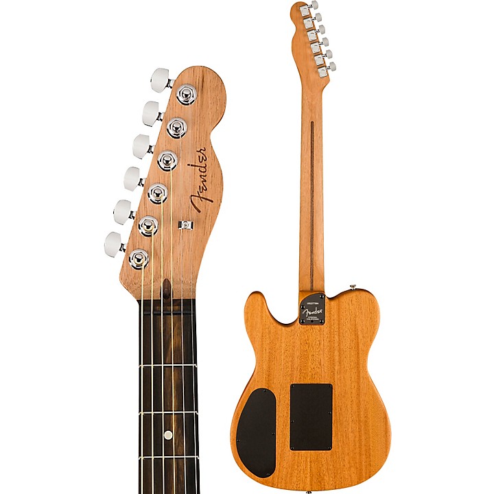 Fender American Acoustasonic Telecaster All-Mahogany Acoustic-Electric  Guitar Natural | Music & Arts