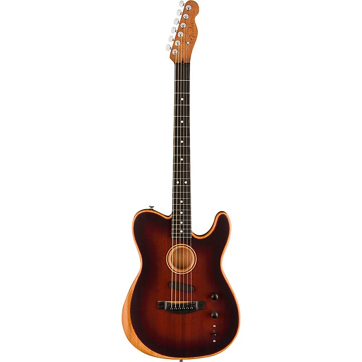 Fender American Acoustasonic Telecaster All-Mahogany Acoustic-Electric  Guitar | Music & Arts