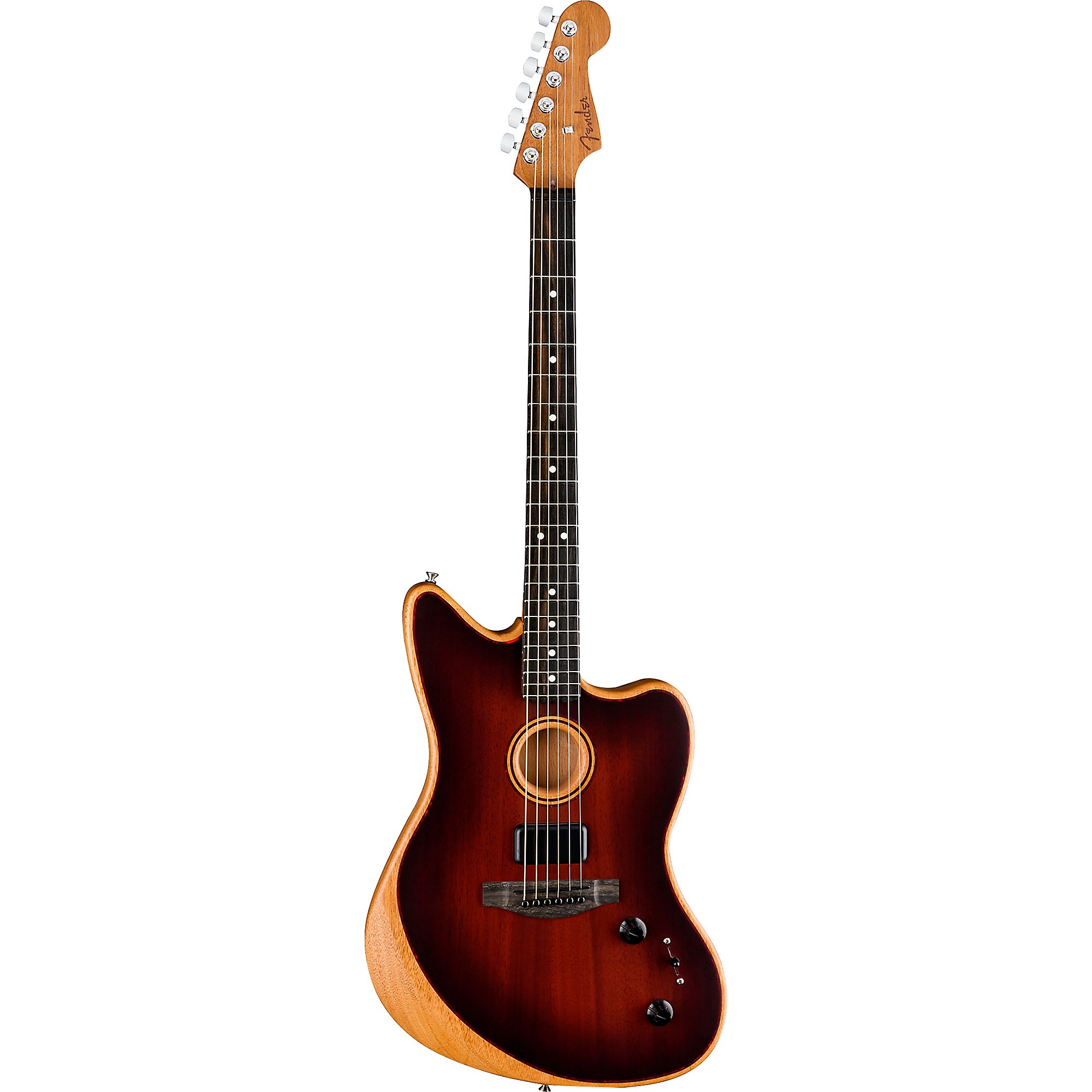 Fender American Acoustasonic Jazzmaster All-Mahogany Acoustic