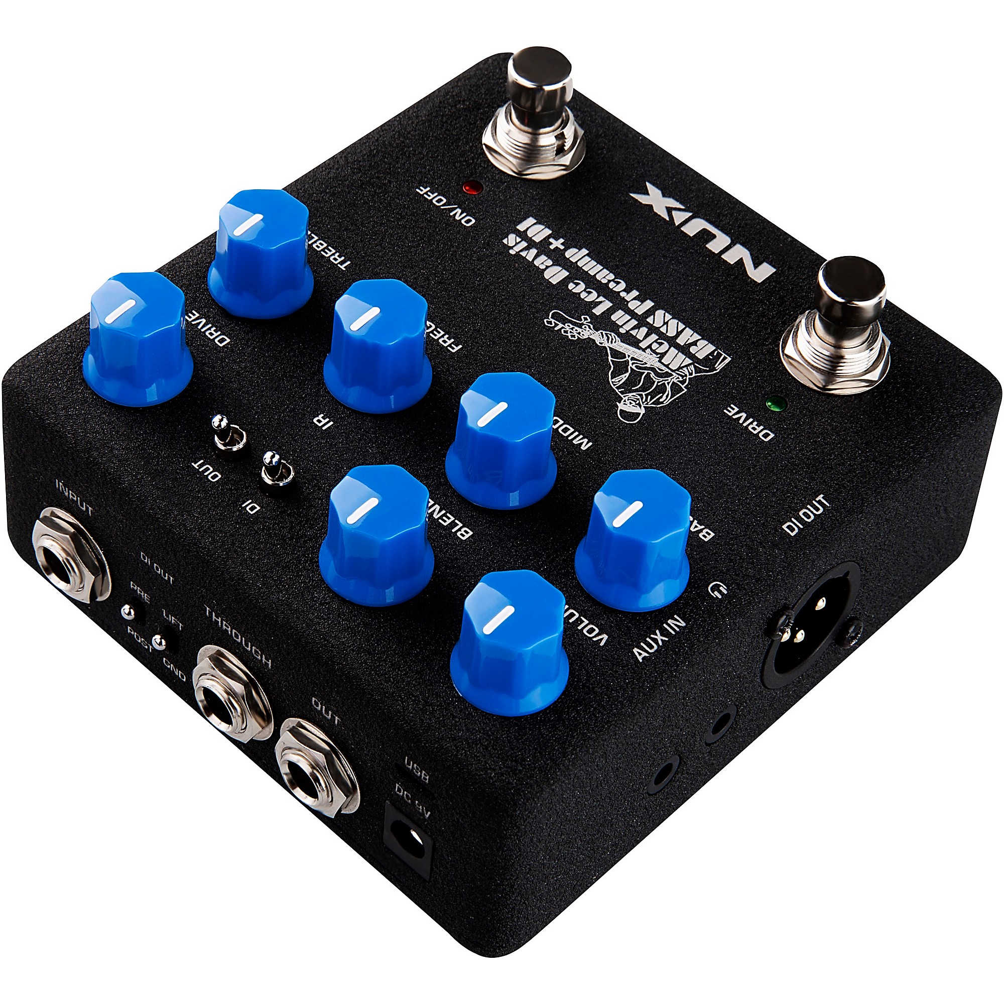 NUX Melvin Lee Davis Bass Preamp + DI Pedal | Music & Arts