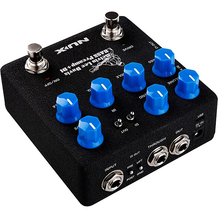 NUX Melvin Lee Davis Bass Preamp + DI Pedal | Music & Arts