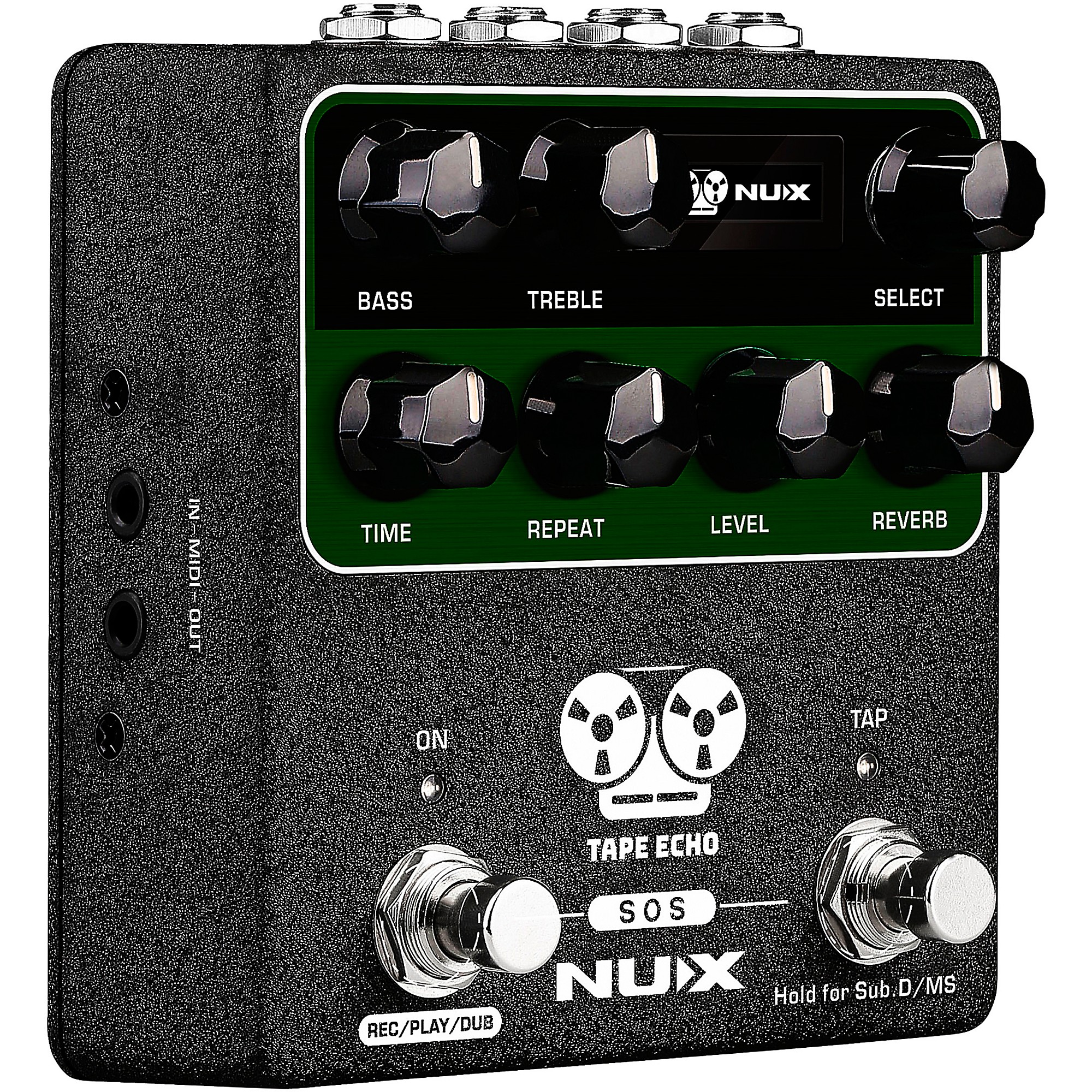 NUX Tape Echo Multi Tape Head Space Echo With Tap Tempo and