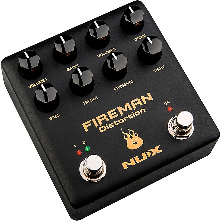 NUX Fireman Dual Distortion Effects Pedal | Music & Arts