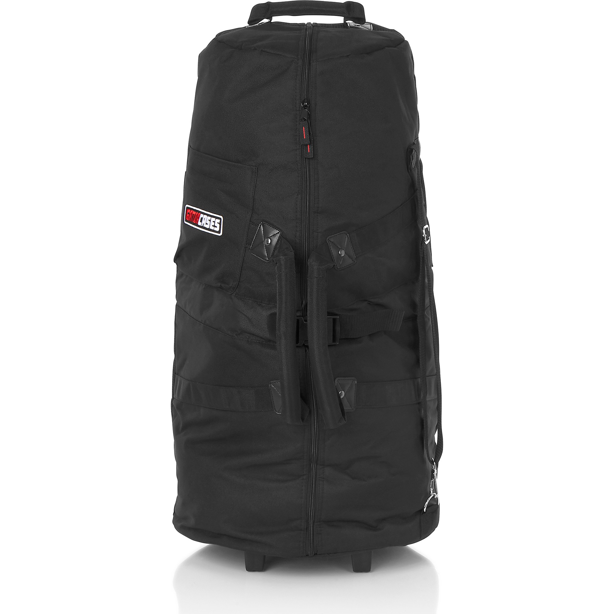 Gator Padded Conga Bag with Wheels and Red Interior | Music
