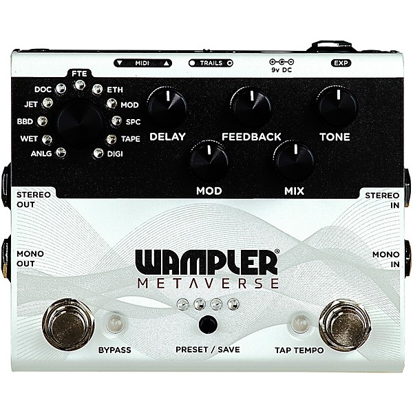 Wampler Metaverse MultiDelay Effects Pedal Music & Arts