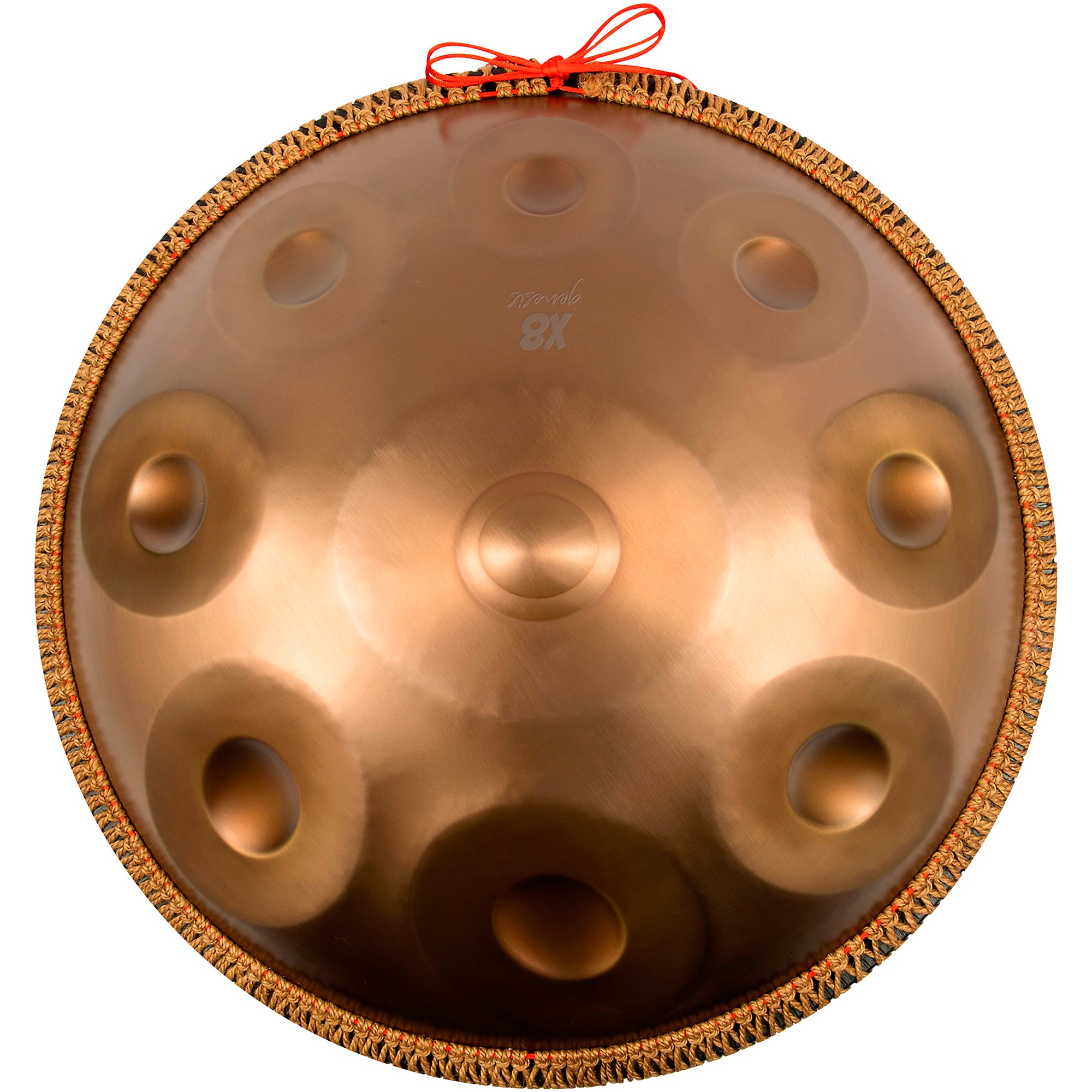 X8 Drums Genesis Handpan D Kurd With Bag and Stand | Music & Arts