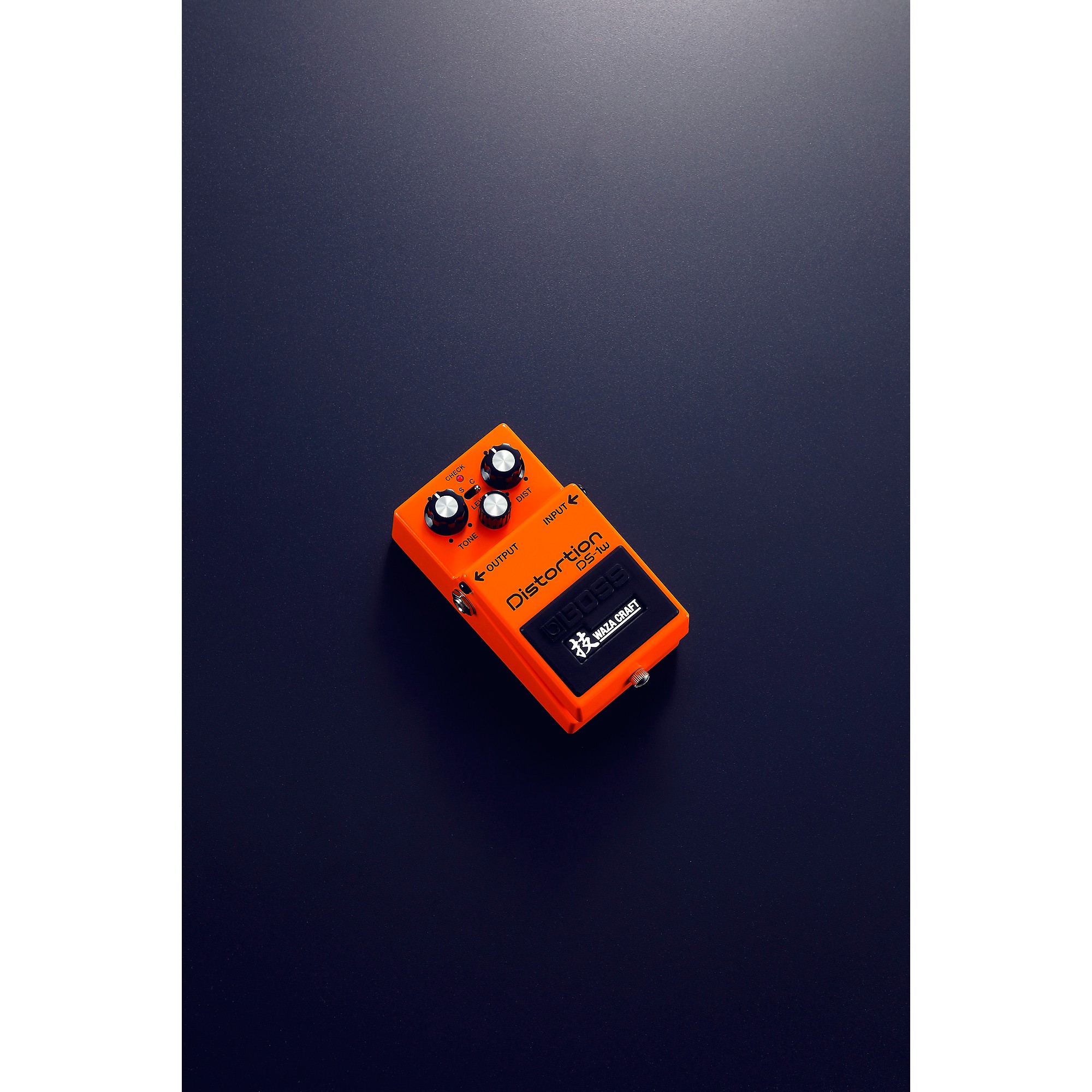 BOSS DS-1W Waza Craft Distortion Effects Pedal Orange